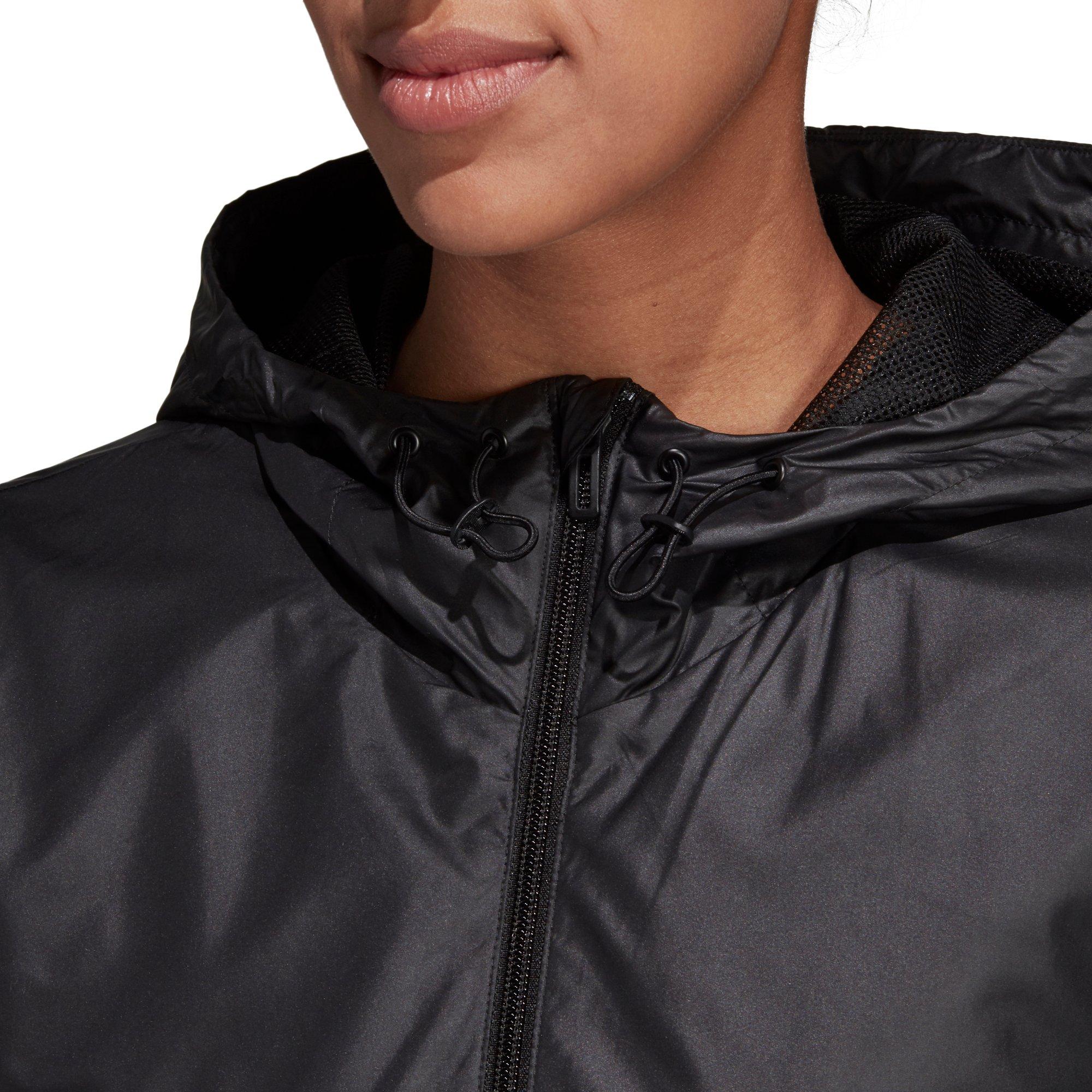 adidas women's linear windbreaker
