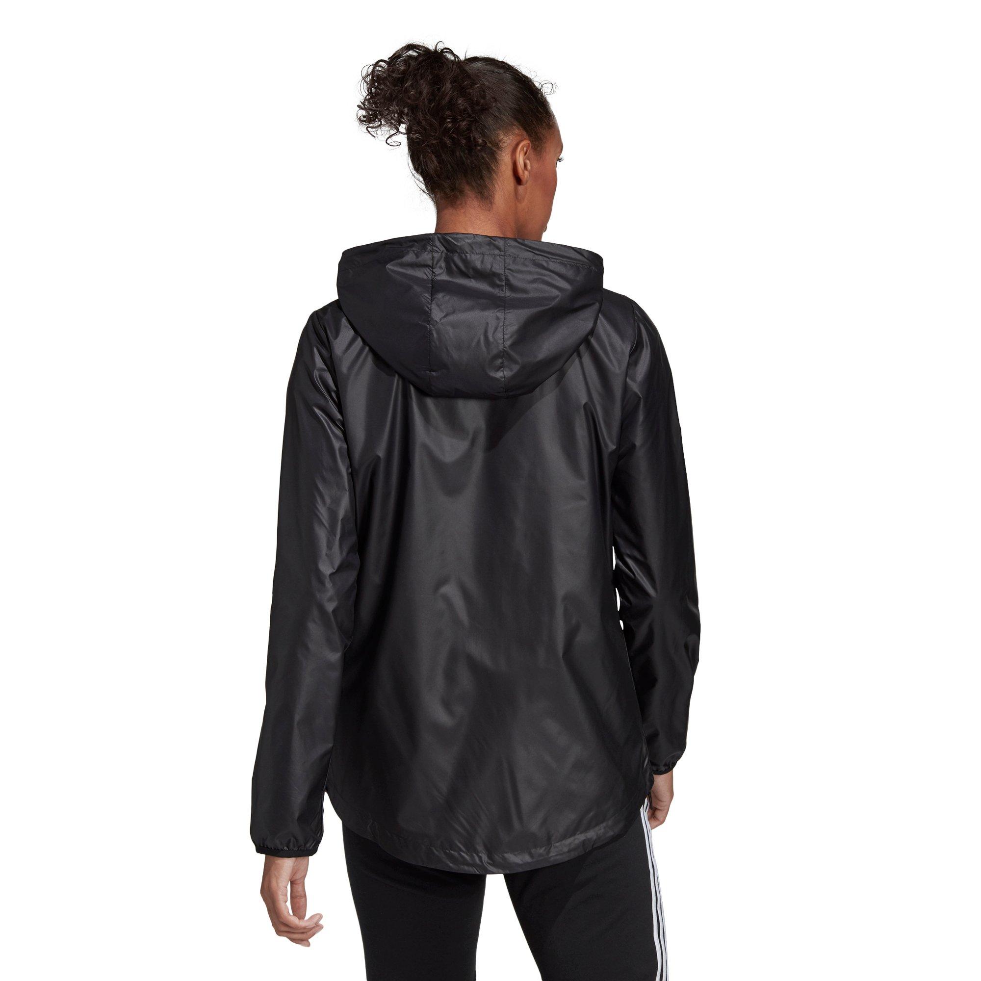 adidas women's linear windbreaker jacket