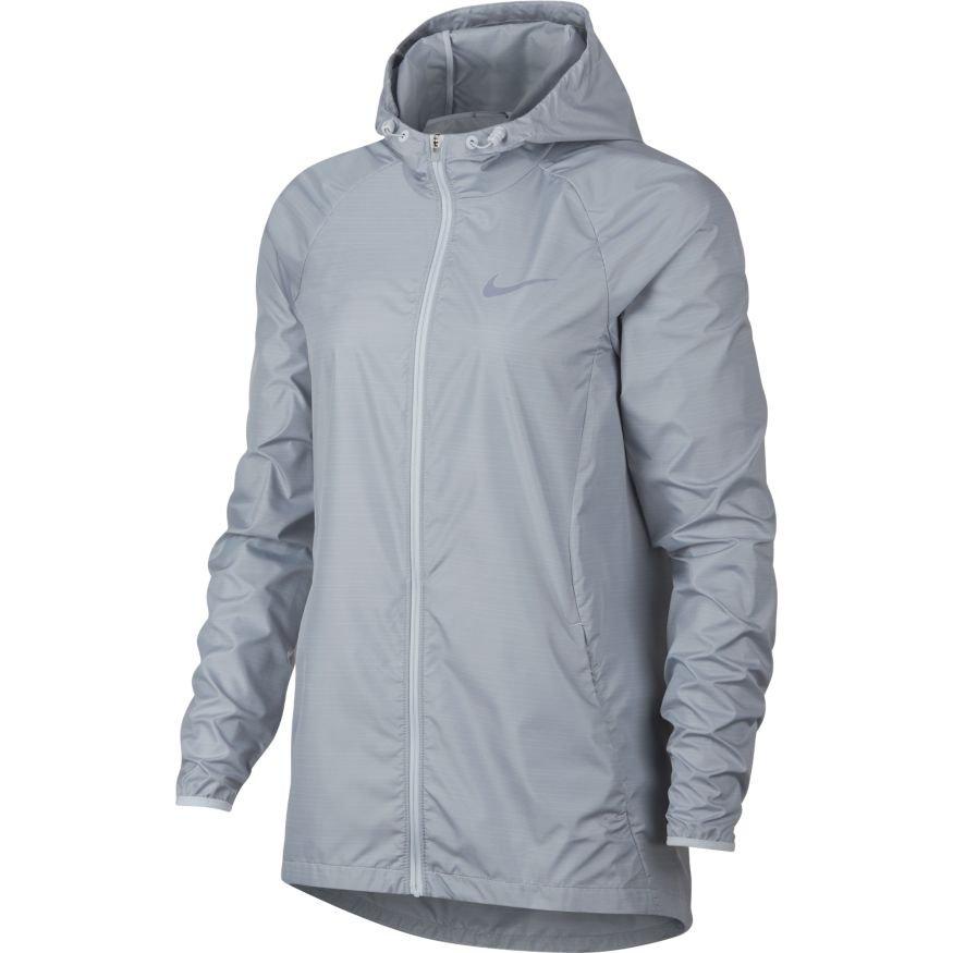 women's nike essential hooded running jacket