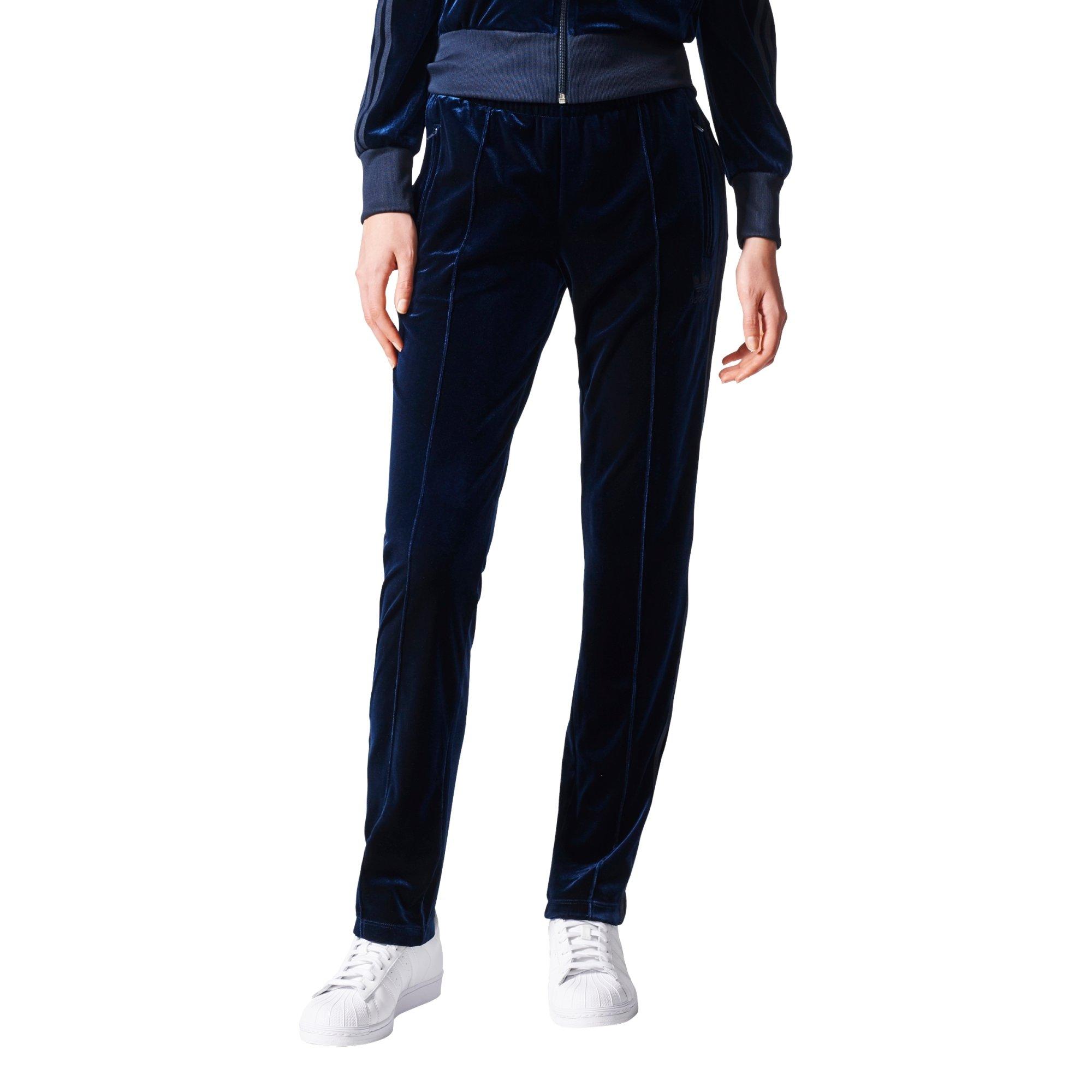 velvet track pants womens