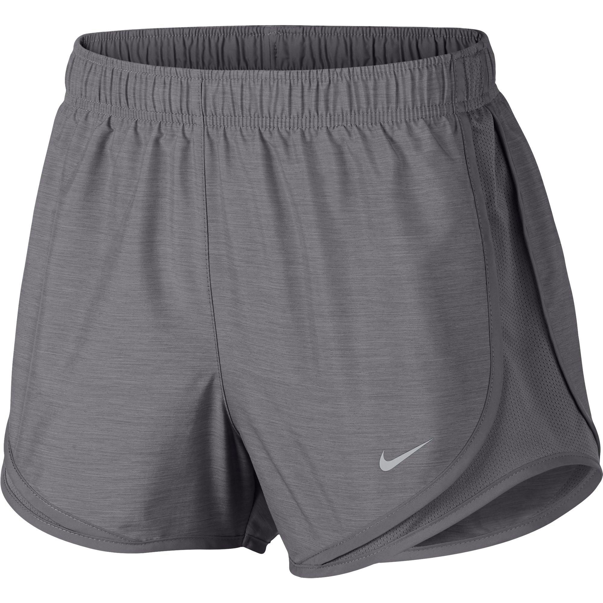 grey nike running shorts women's