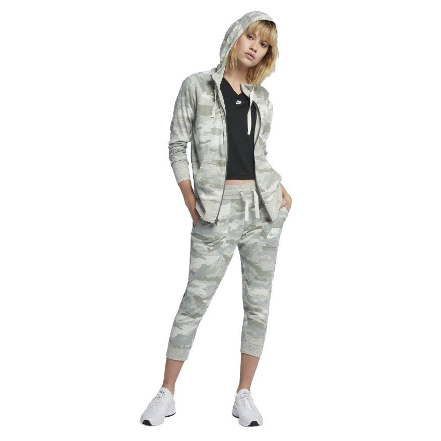 nike women's sportswear gym vintage camo joggers