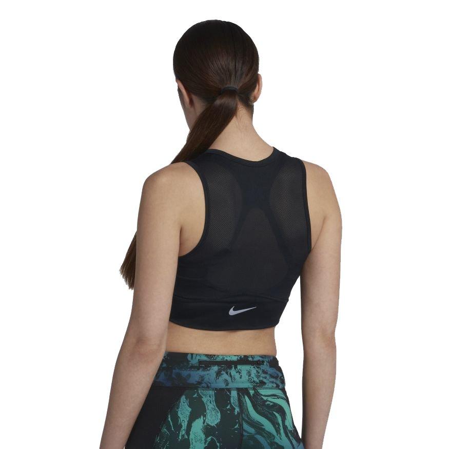 nike miler women's cropped running tank