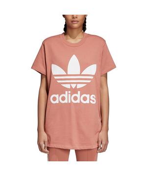Adidas Women S Originals Trefoil Oversized T Shirt Hibbett