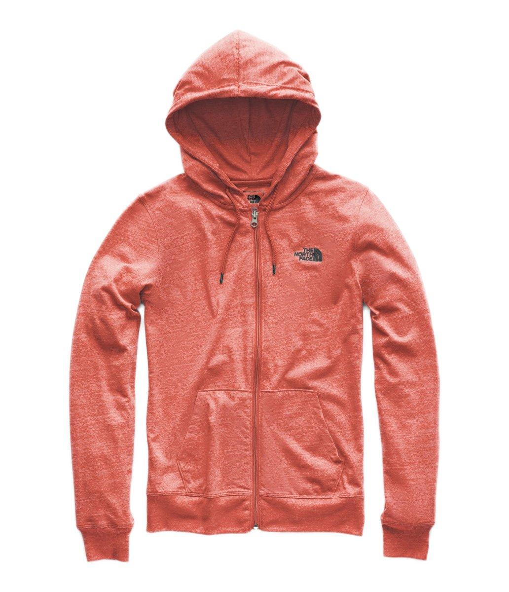 north face lightweight full zip hoodie