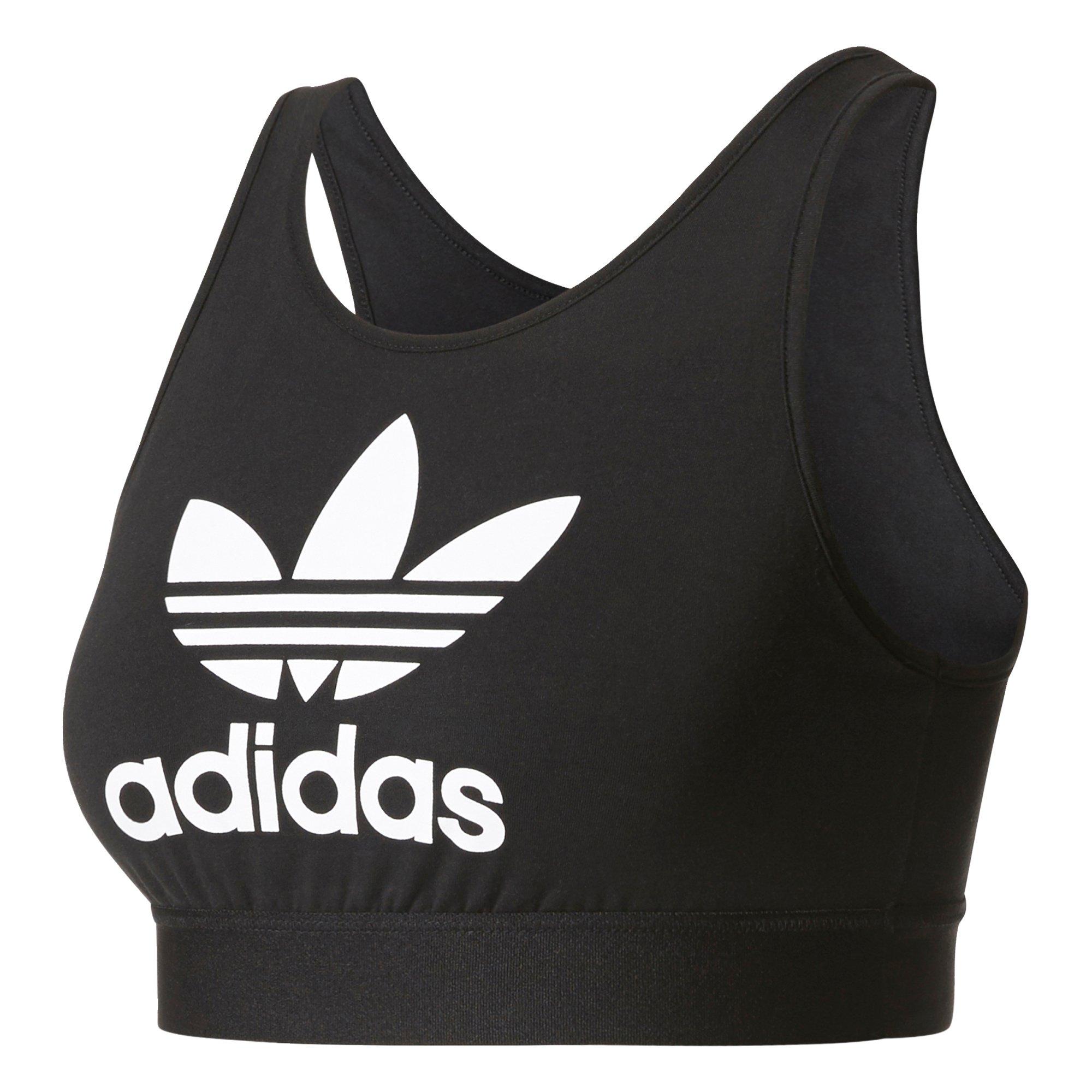 adidas trefoil sports bra