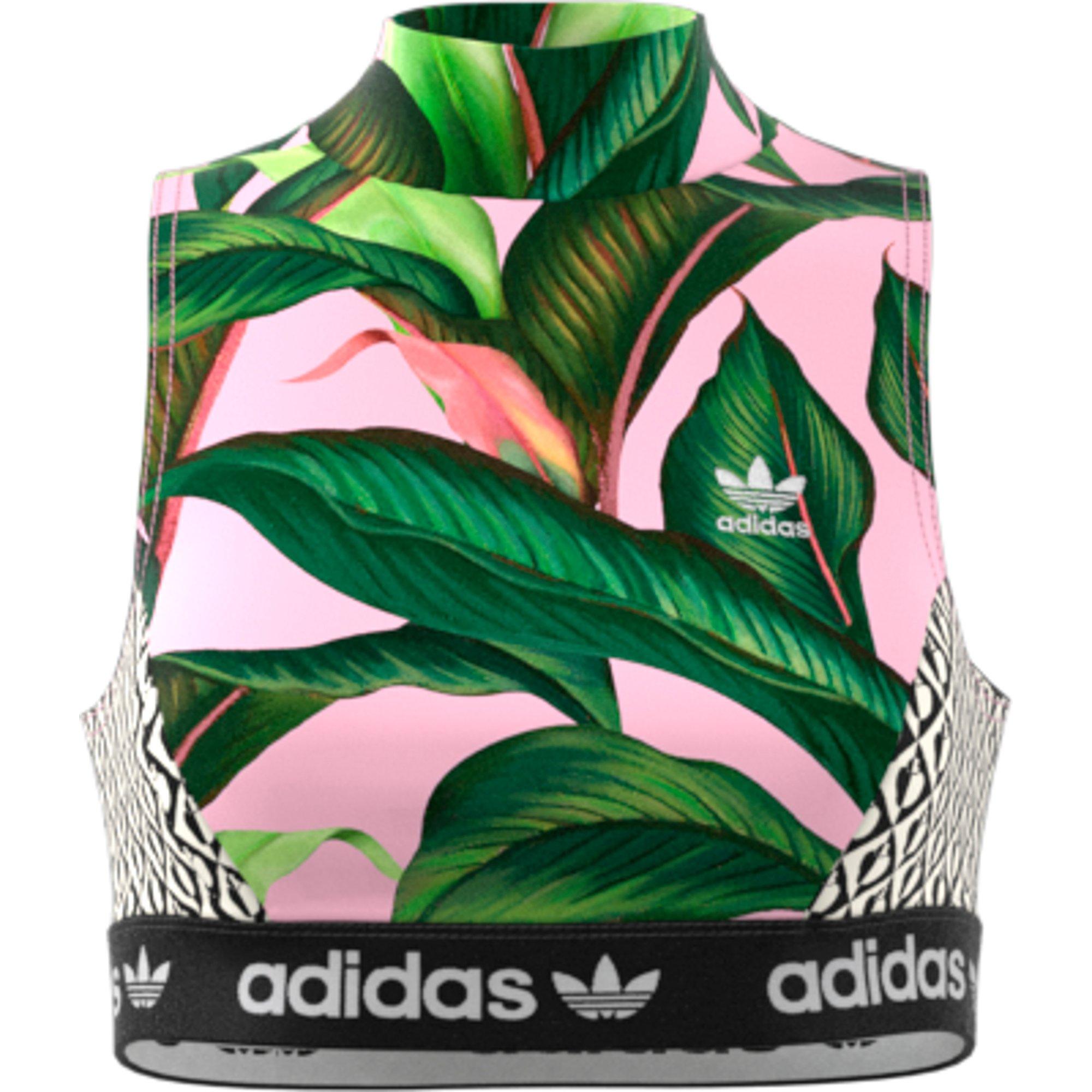 pink and green adidas outfit