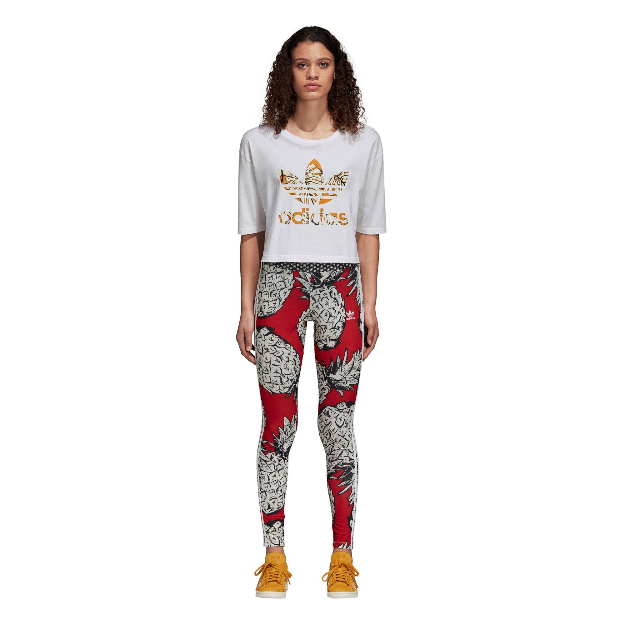 pineapple adidas leggings