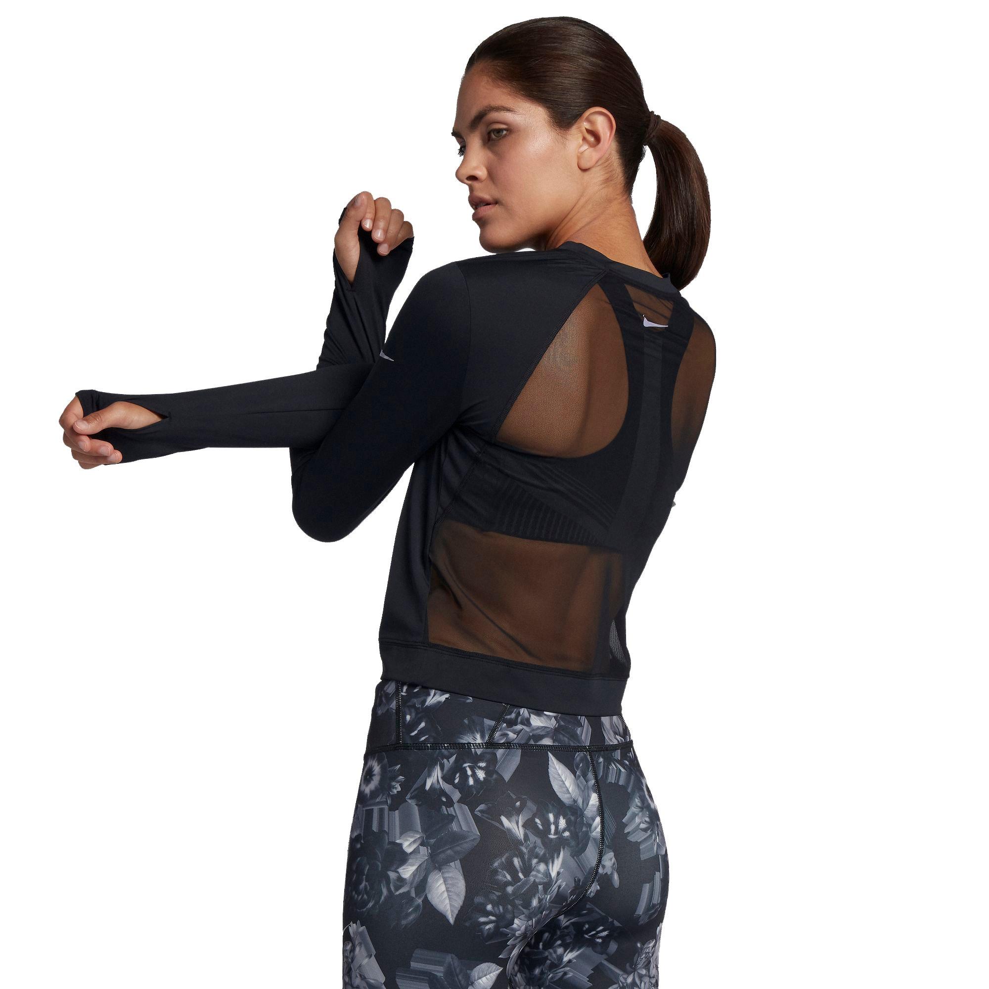 women's nike miler long sleeve