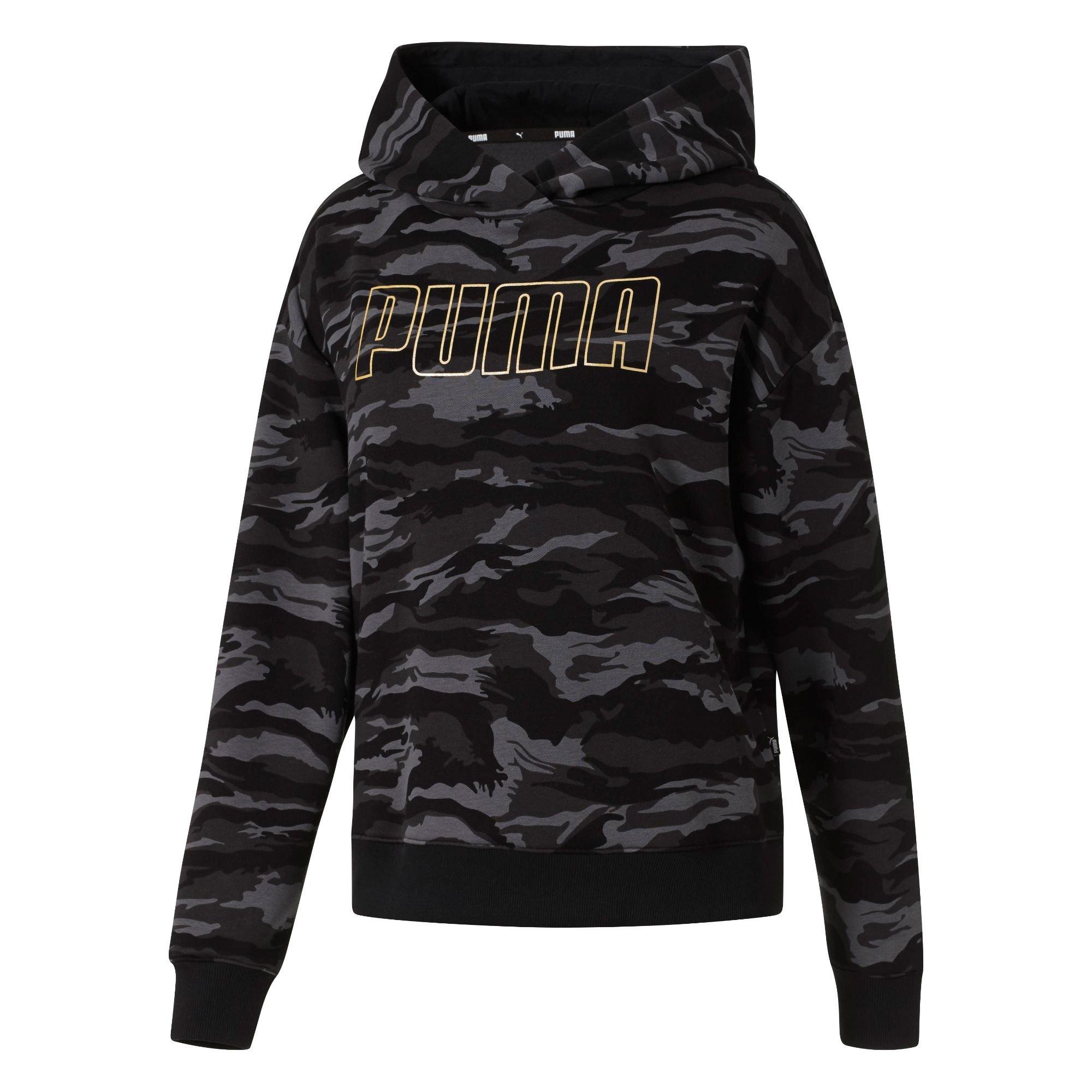 puma camo hoodie womens