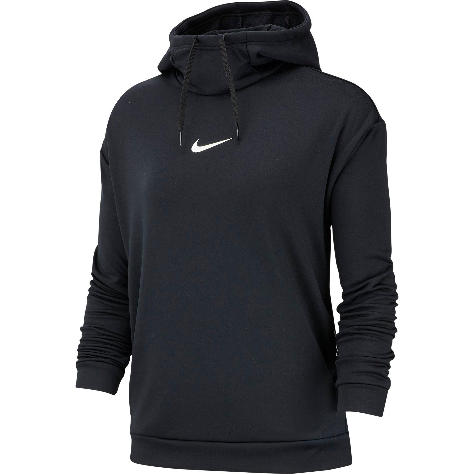 nike women's therma fleece training hoodie