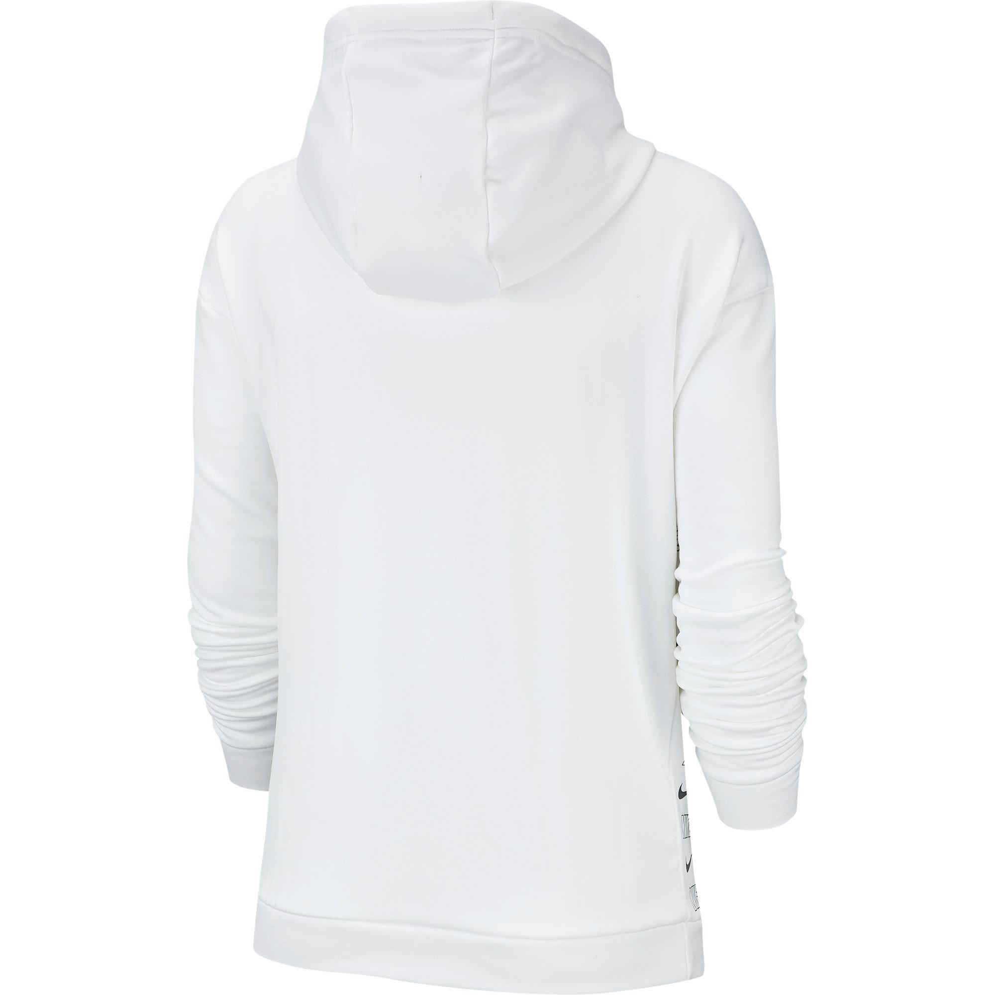 nike therma white hoodie