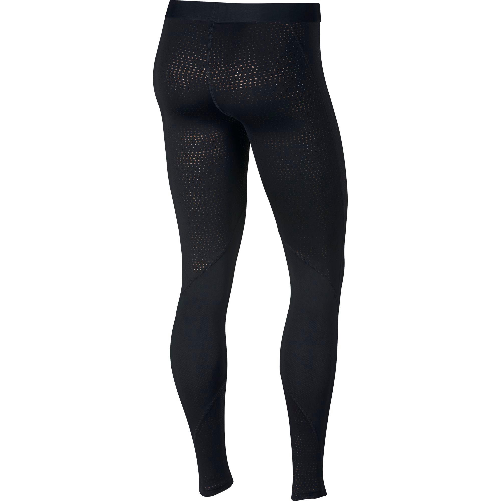 nike pro training metallic dot tights