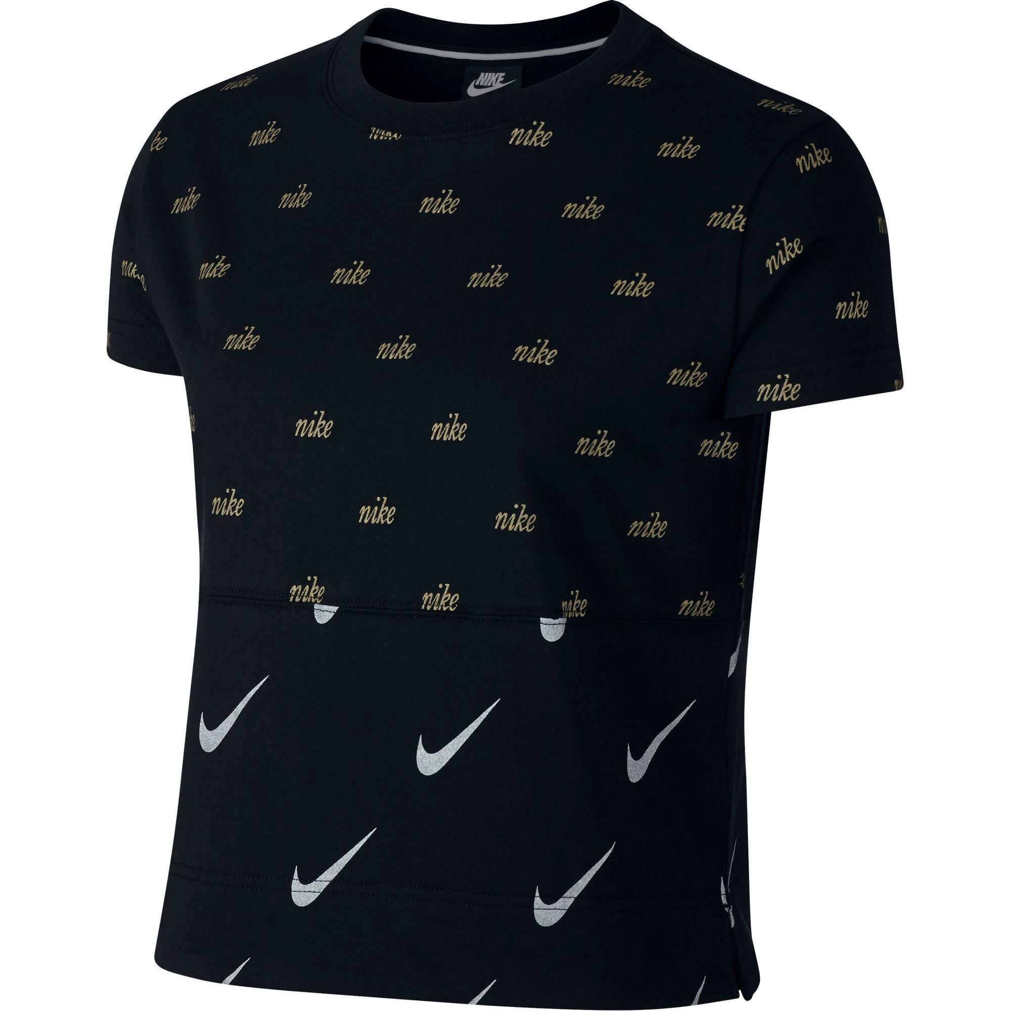 womens nike metallic shirt