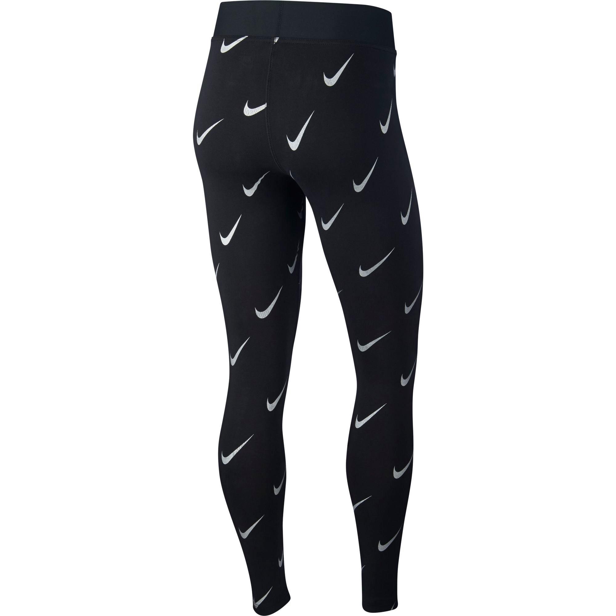 nike women's metallic clash leggings