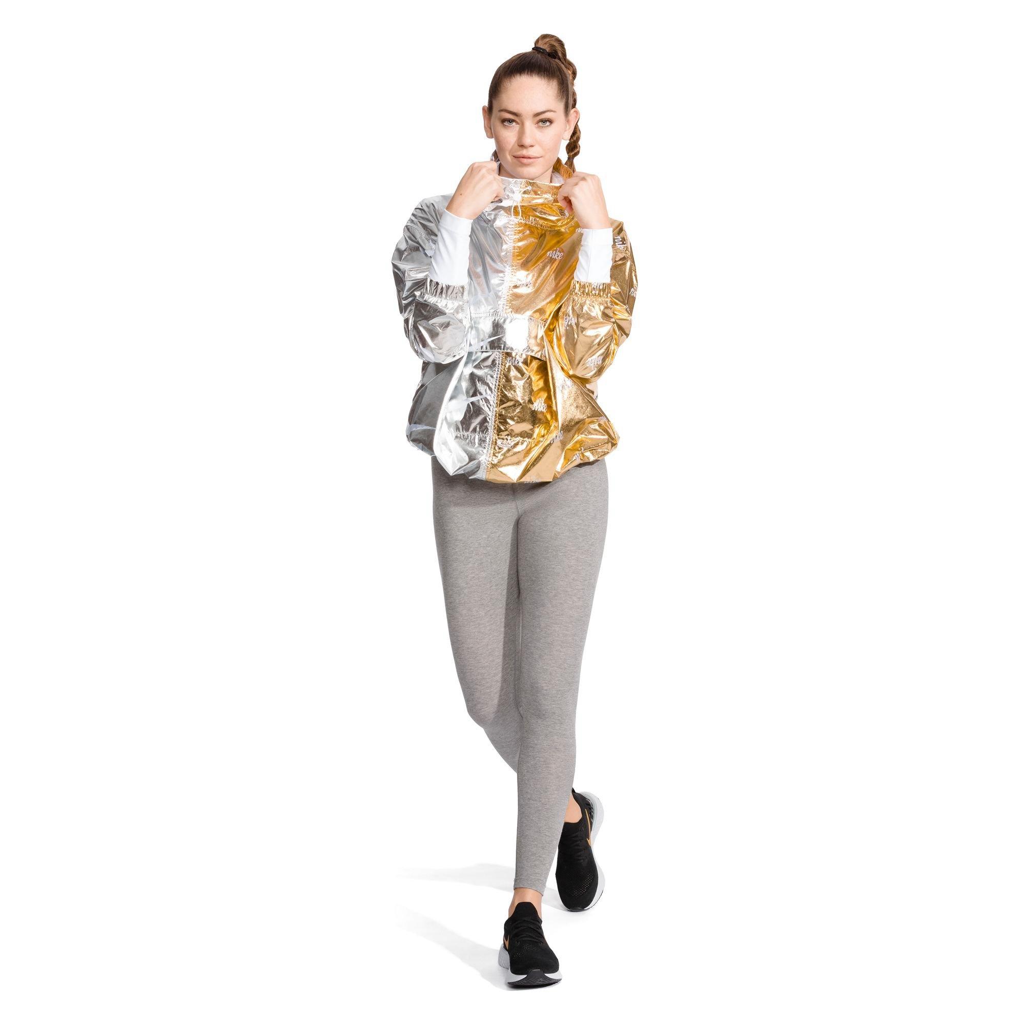 nike women's metallic jacket