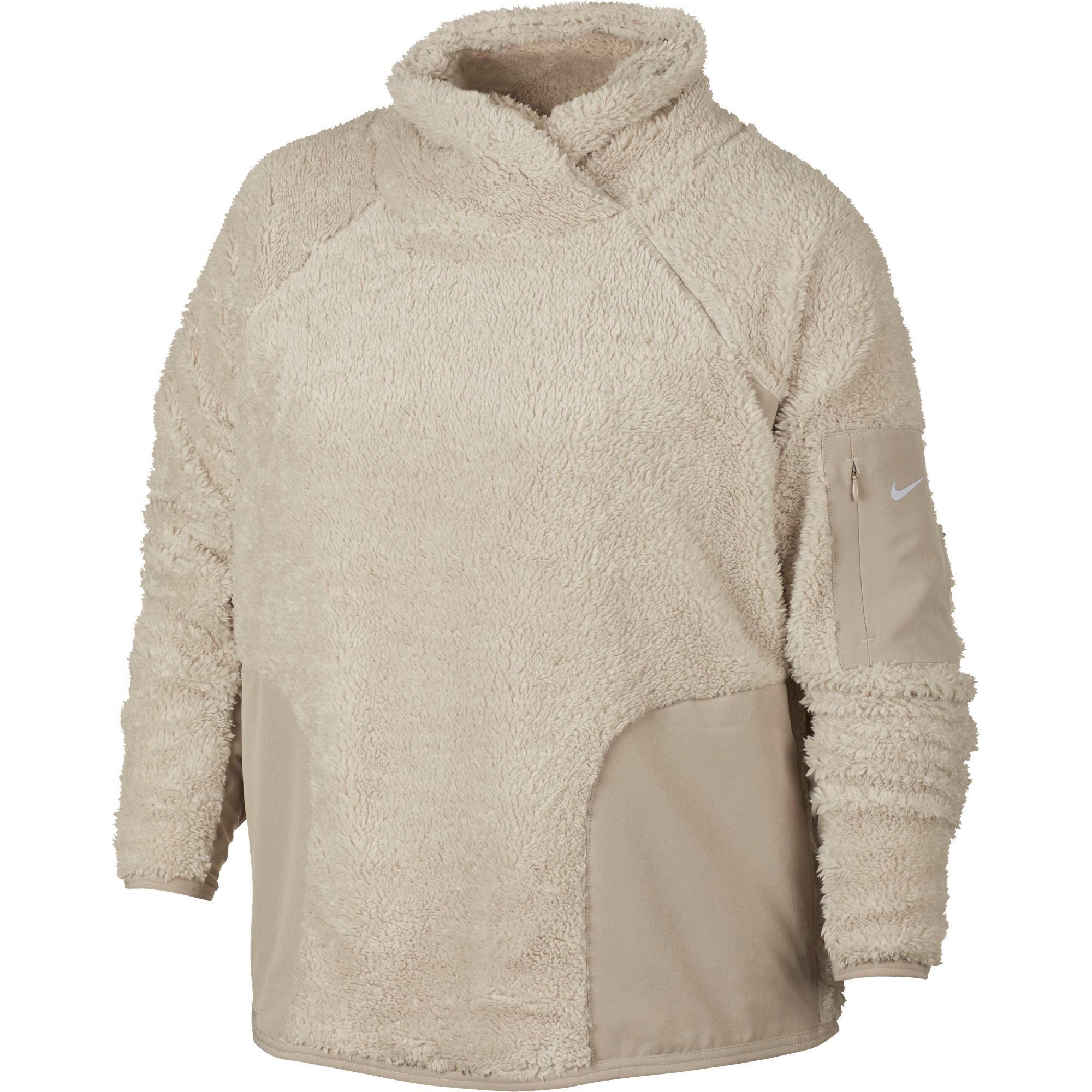 nike sherpa pullover women's