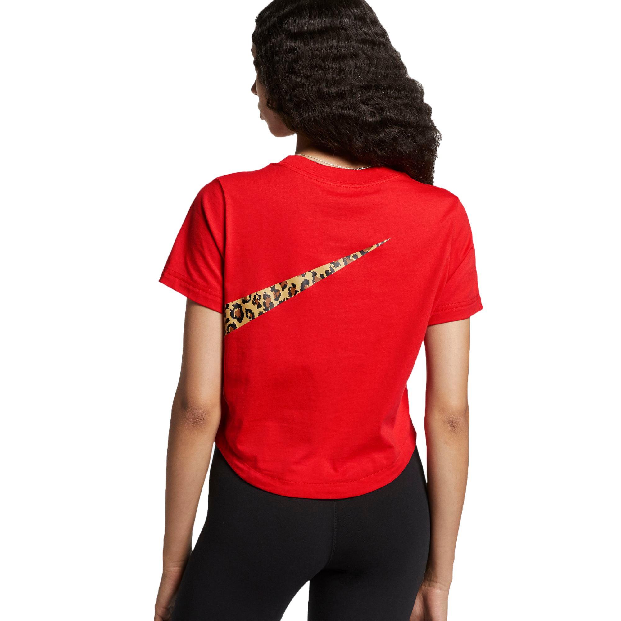 nike leopard print shirt womens