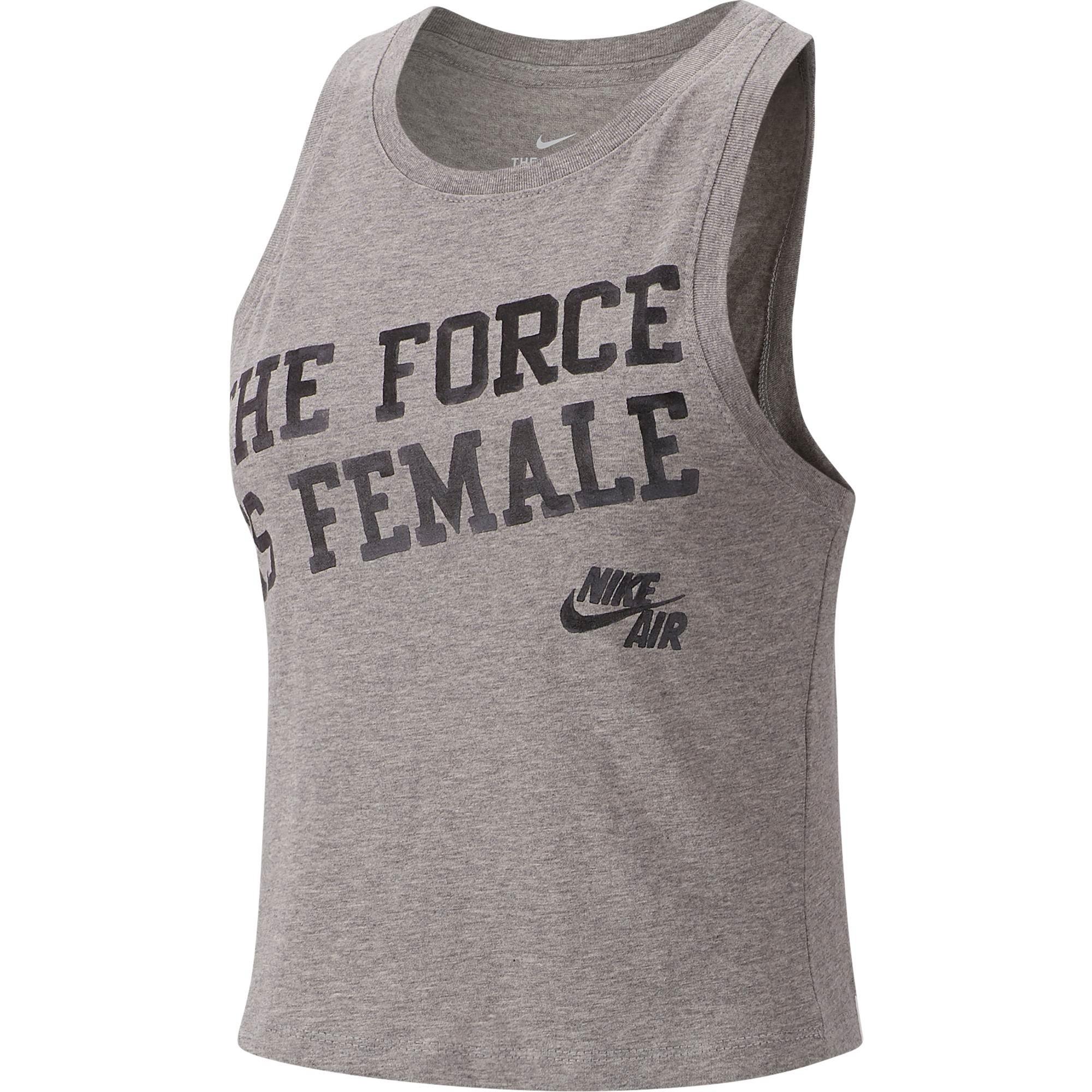 the force is female nike shirt