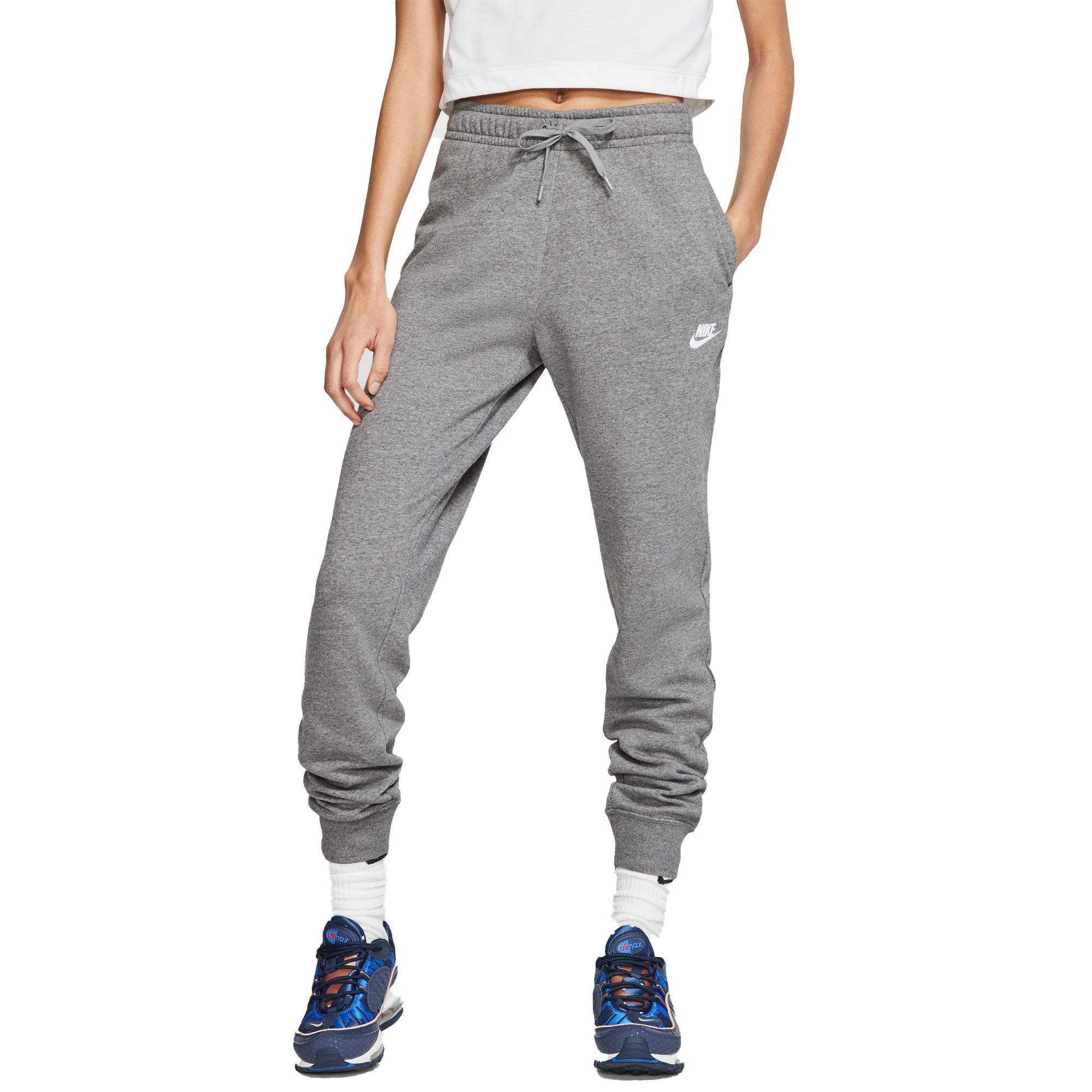 nike sweatpants womens light grey