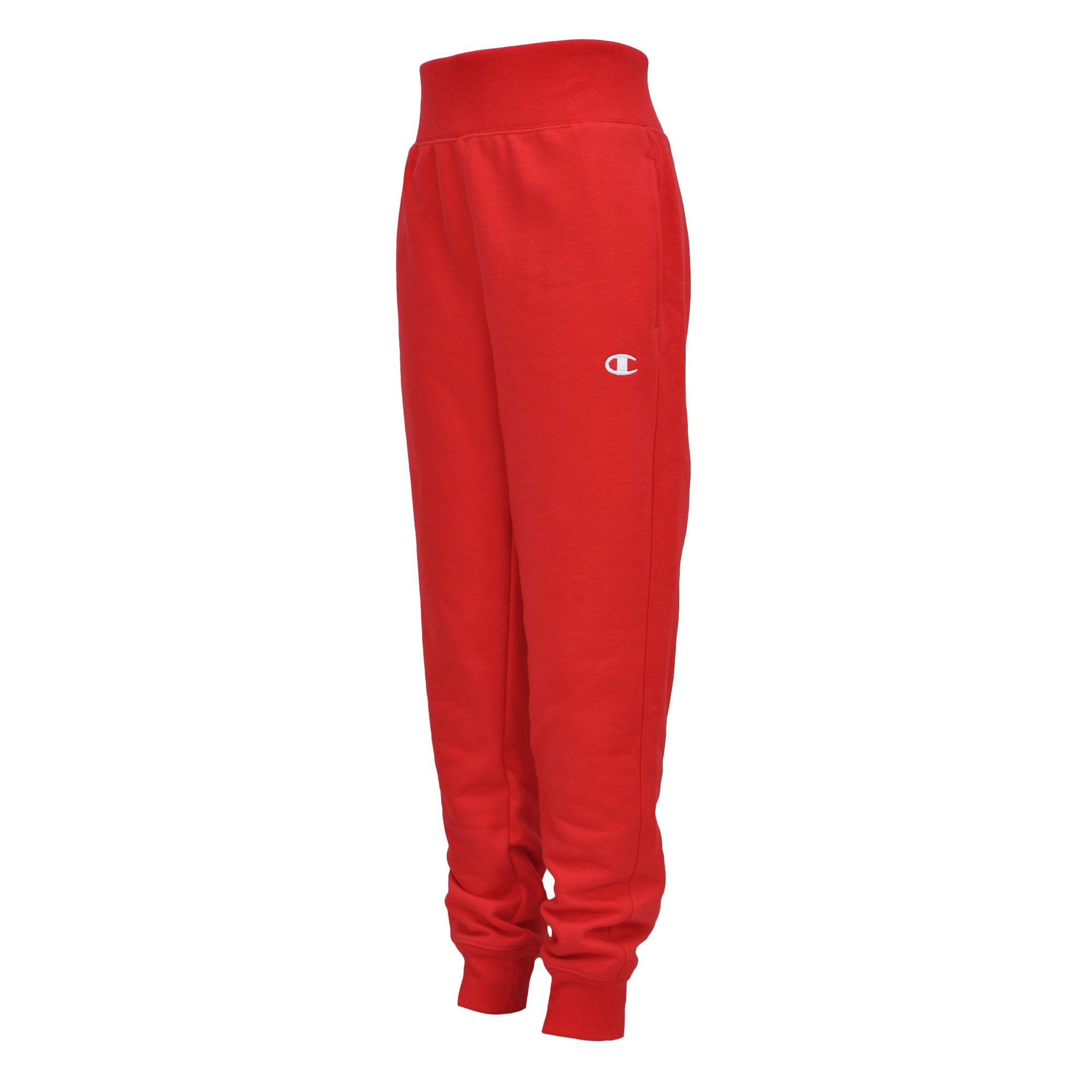 champion joggers womens red