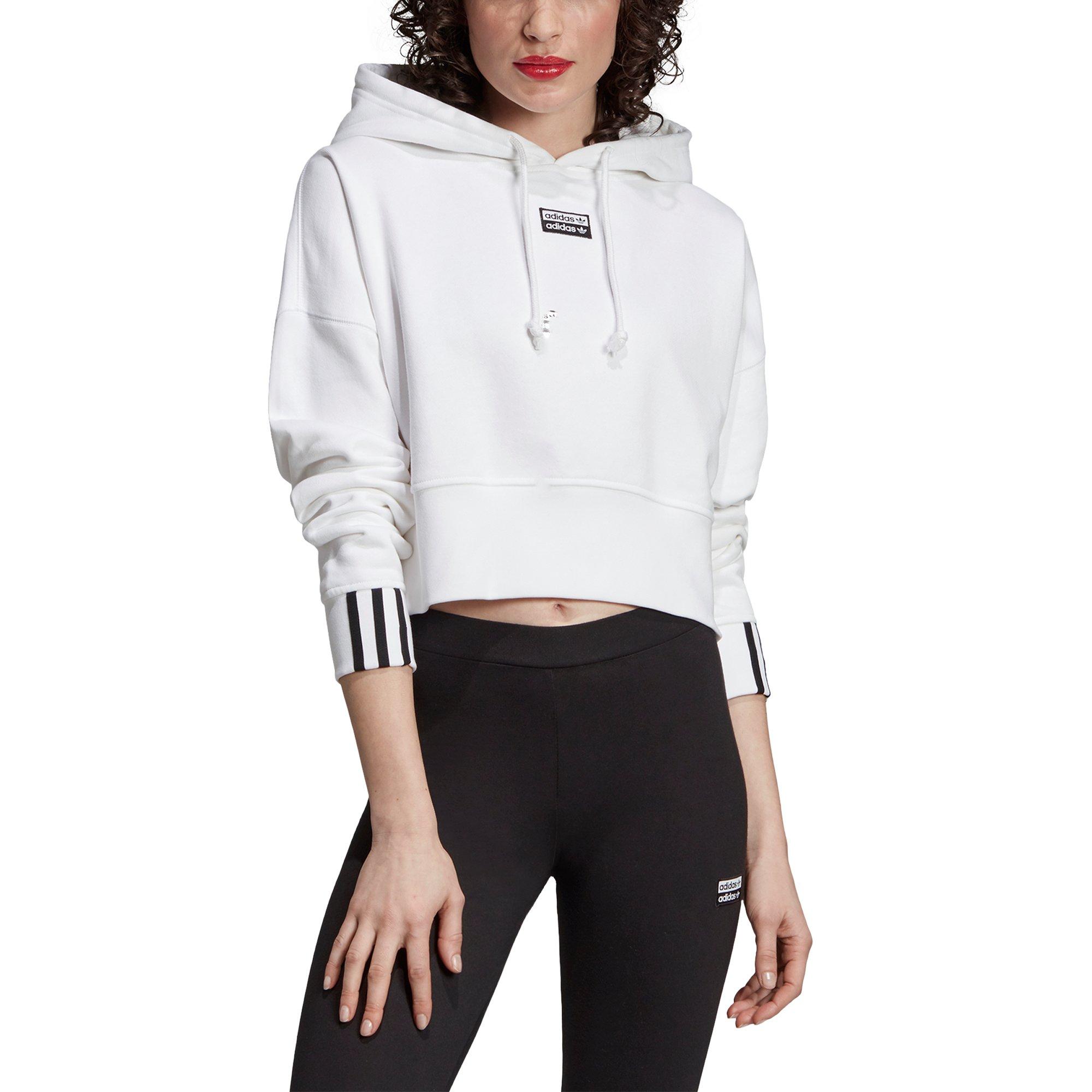 adidas vocal cropped hoodie sweatshirt