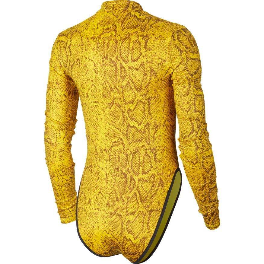 yellow nike bodysuit