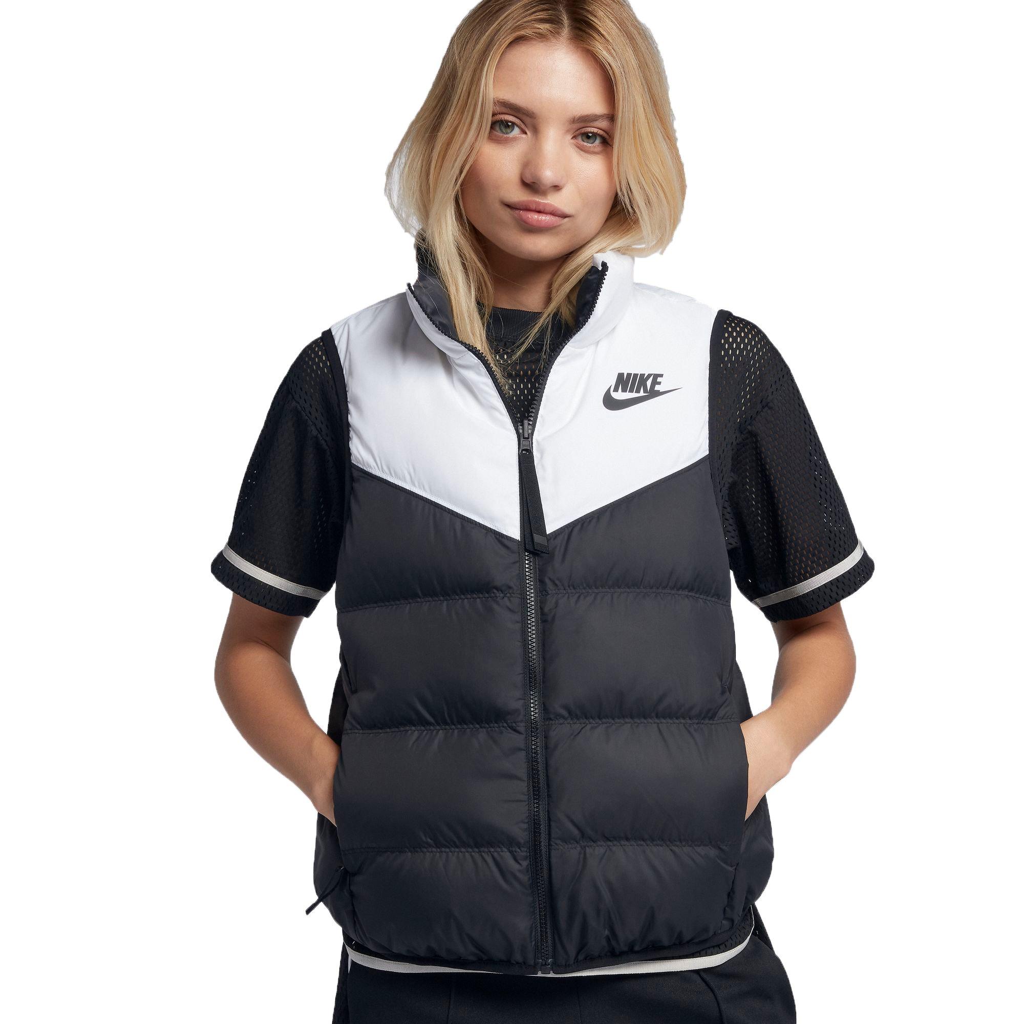 nike down fill vest