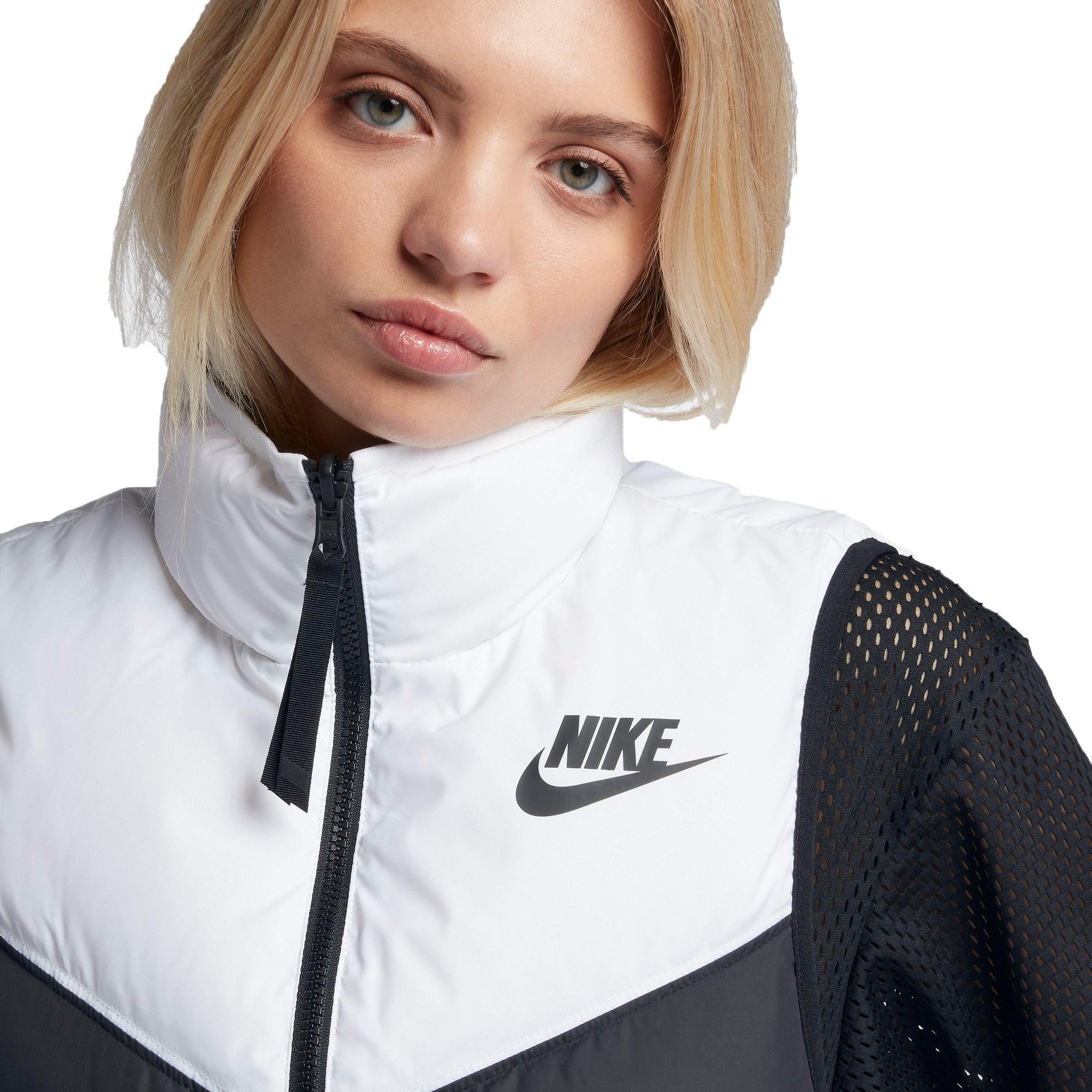 nike women's sportswear windrunner reversible down fill vest