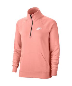 3 women's nike sportswear essential quarter-zip fleece top 3 women's nike sportswear essential quarter-zip fleece top