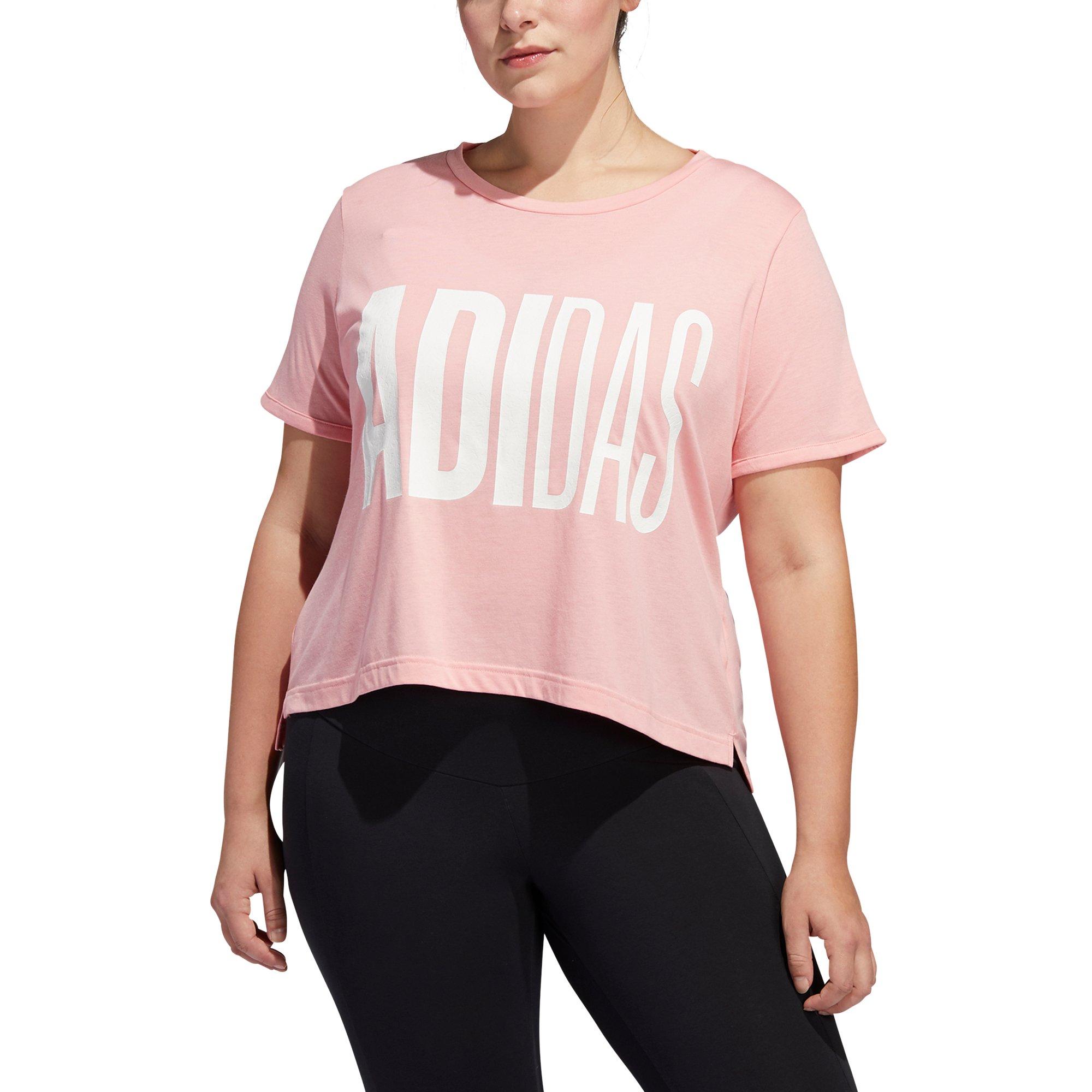 adidas women's plus size shirts