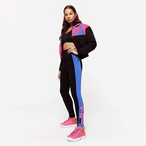 pink fila leggings