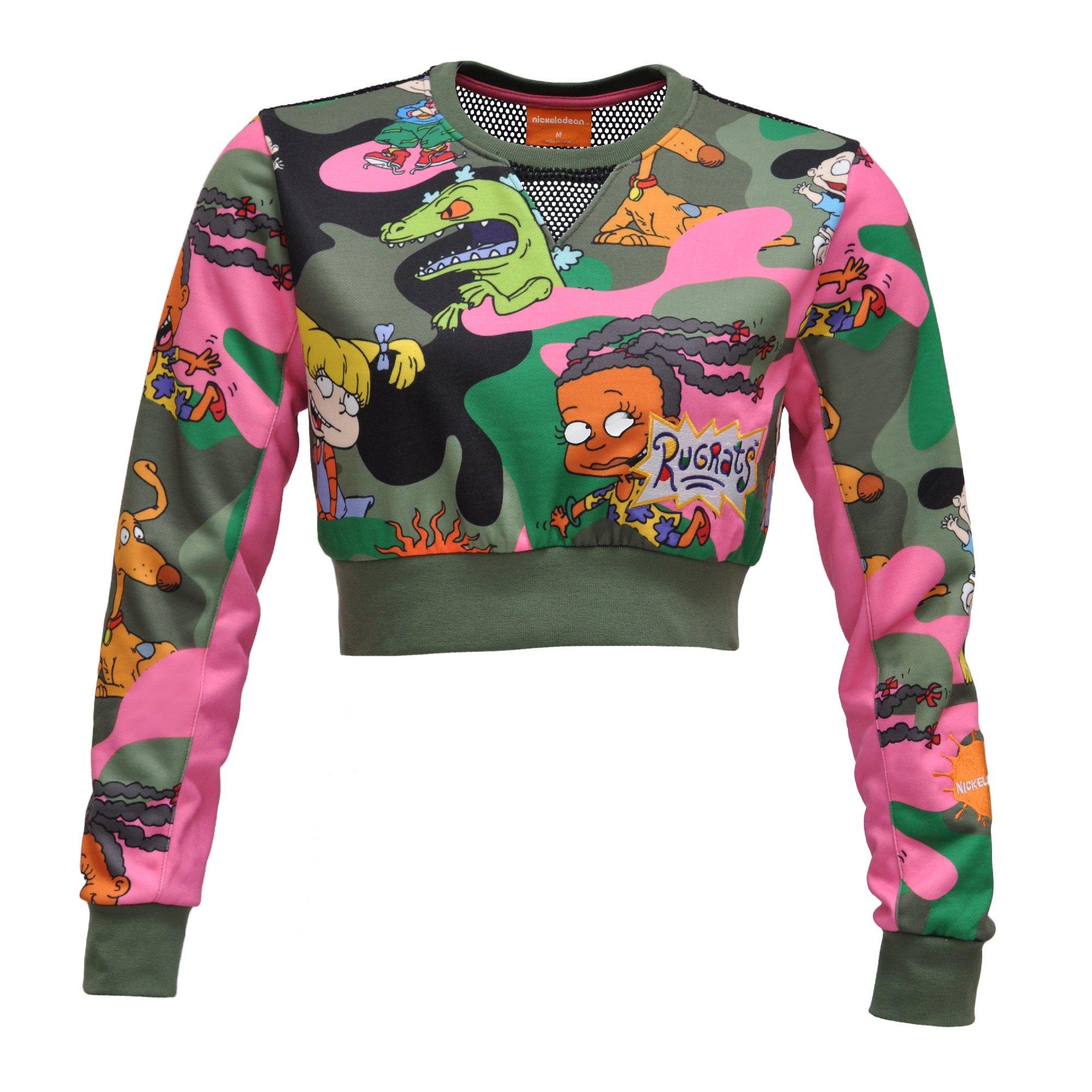 rugrats crop top hoodie