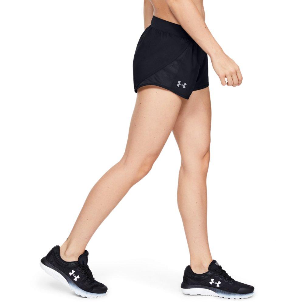 under armour fly by mini shorts