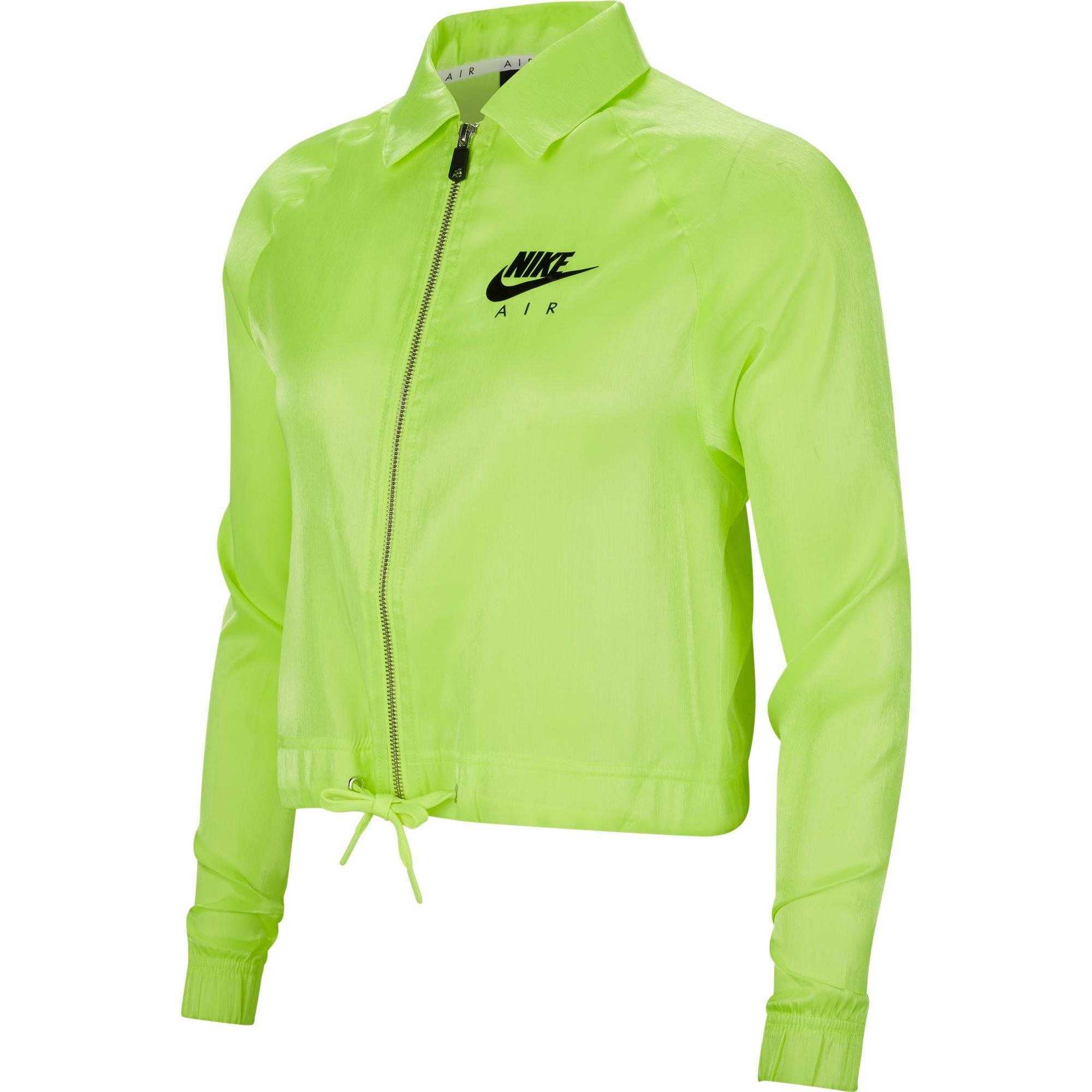 nike green jacket womens