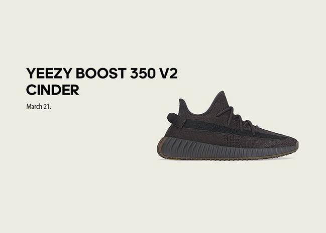 Yeezy Boost 350 V2 âCinderâ March 2020