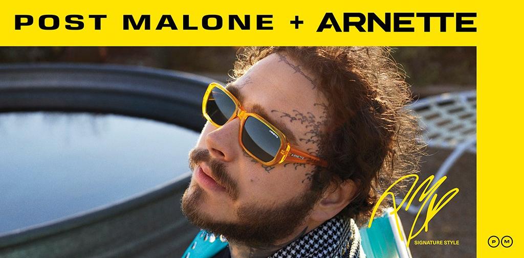 Post Malone x Arnette Sunglasses Are Here