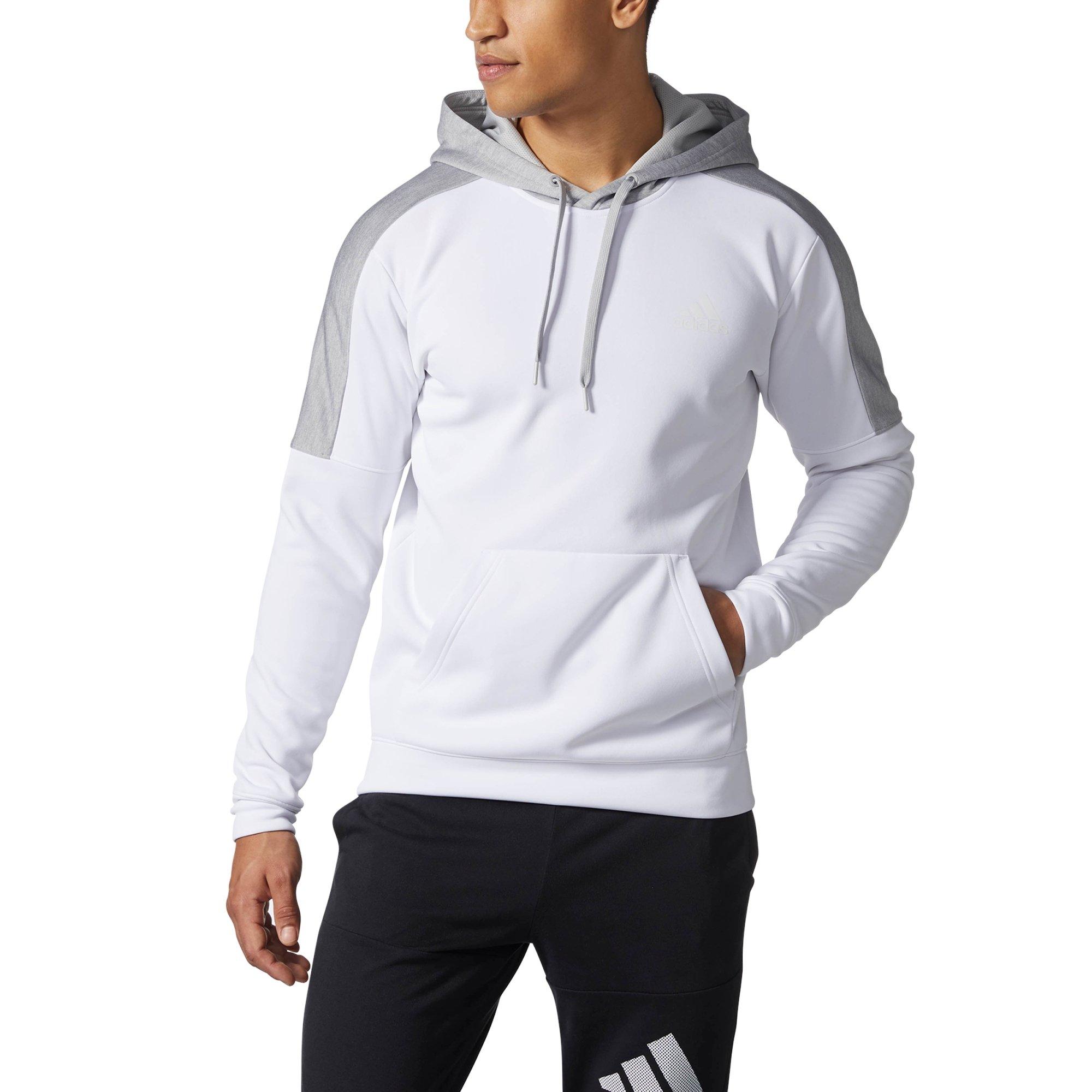 adidas men's team issue fleece hoodie