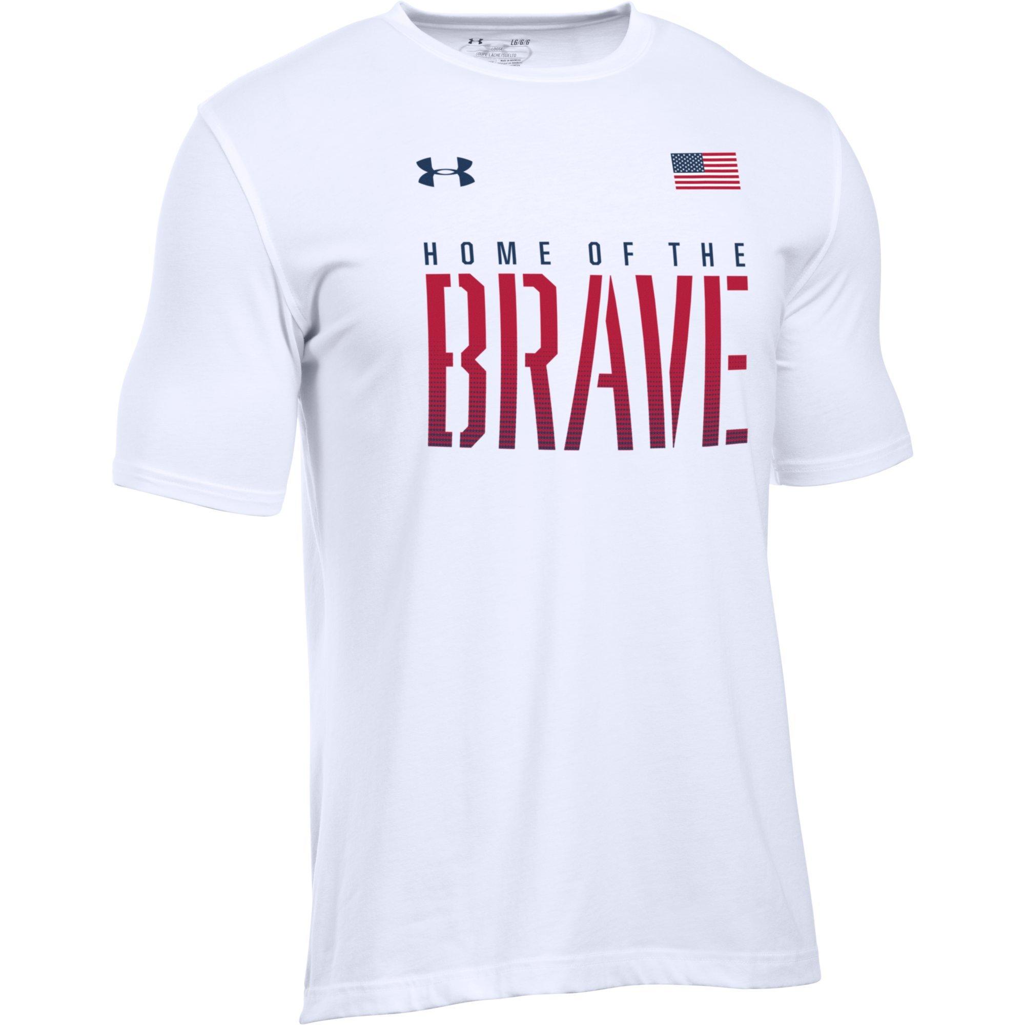 home of the brave under armour shirt