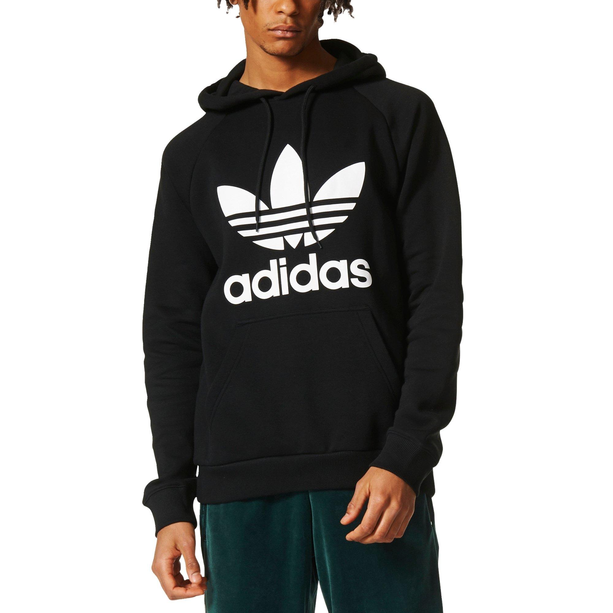 adidas hoodie trefoil mens