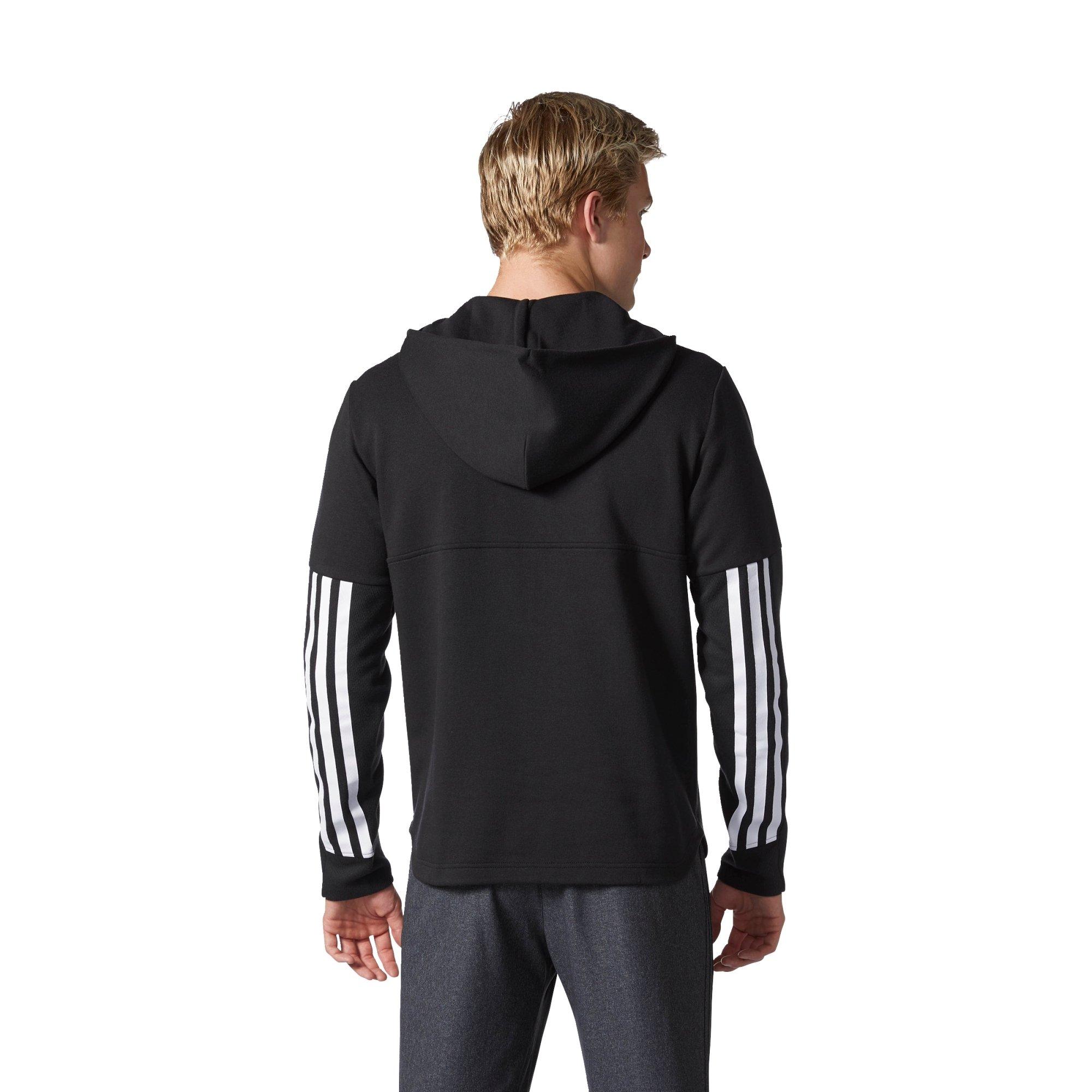 adidas men's post game fleece full zip hoodie