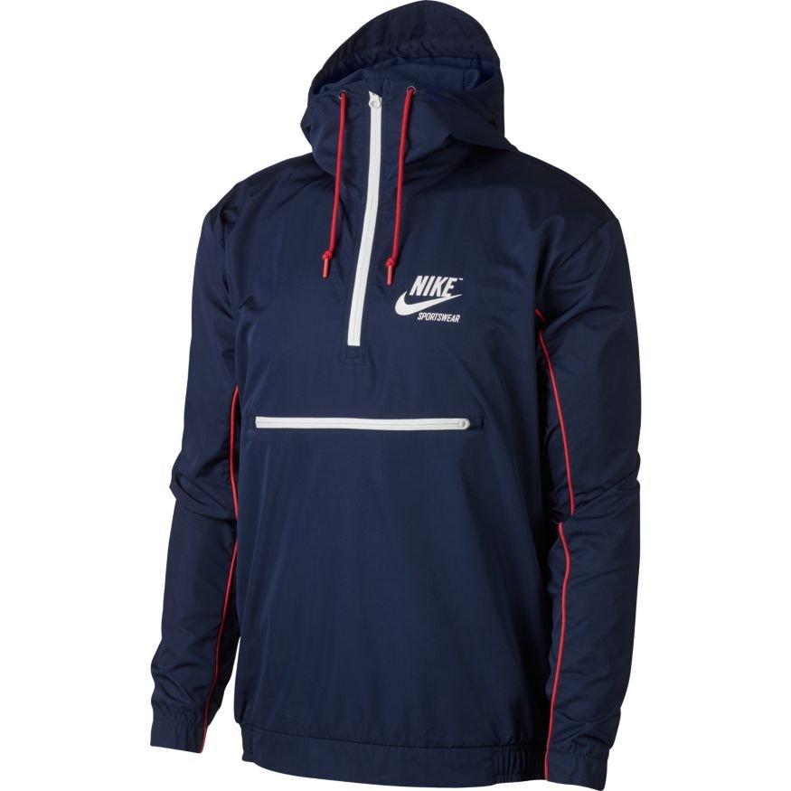 nike archive half zip