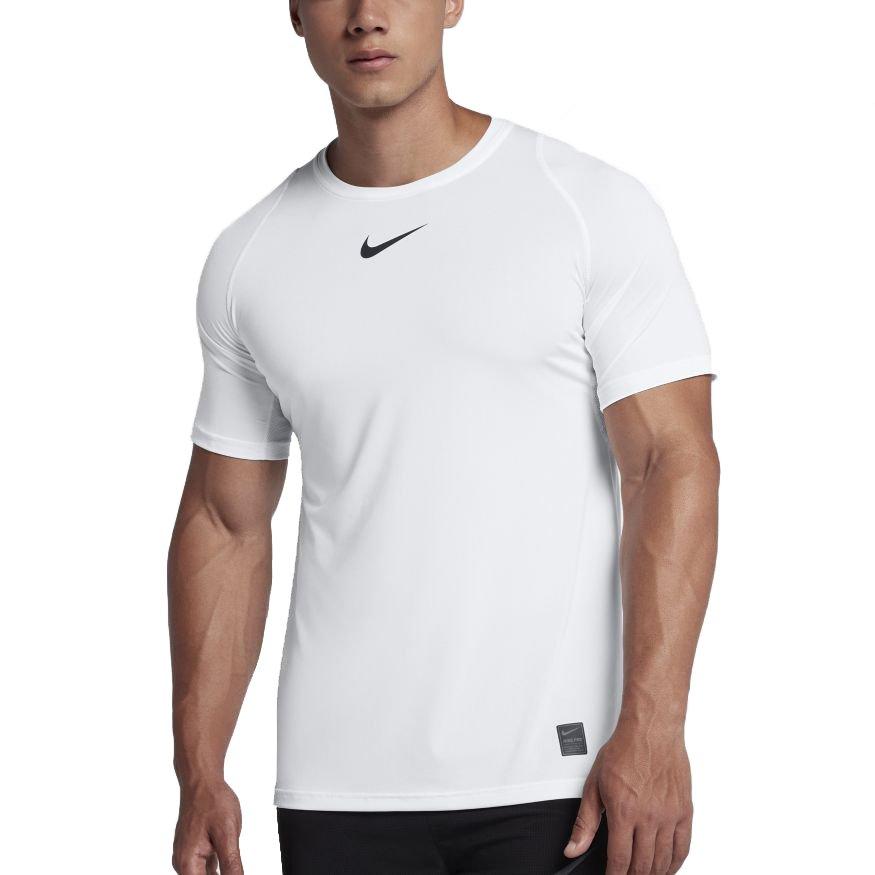 white nike compression shirt