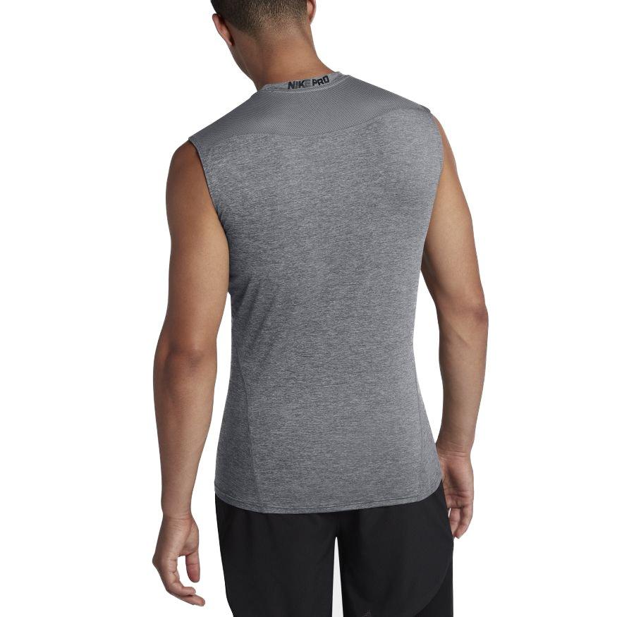 men's sleeveless fitted top nike pro