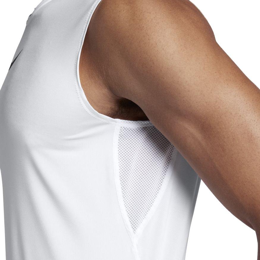 nike men's pro cool fitted sleeveless shirt