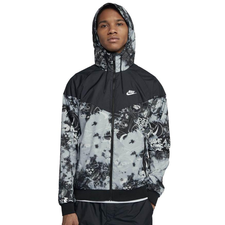 nike tie dye windbreaker