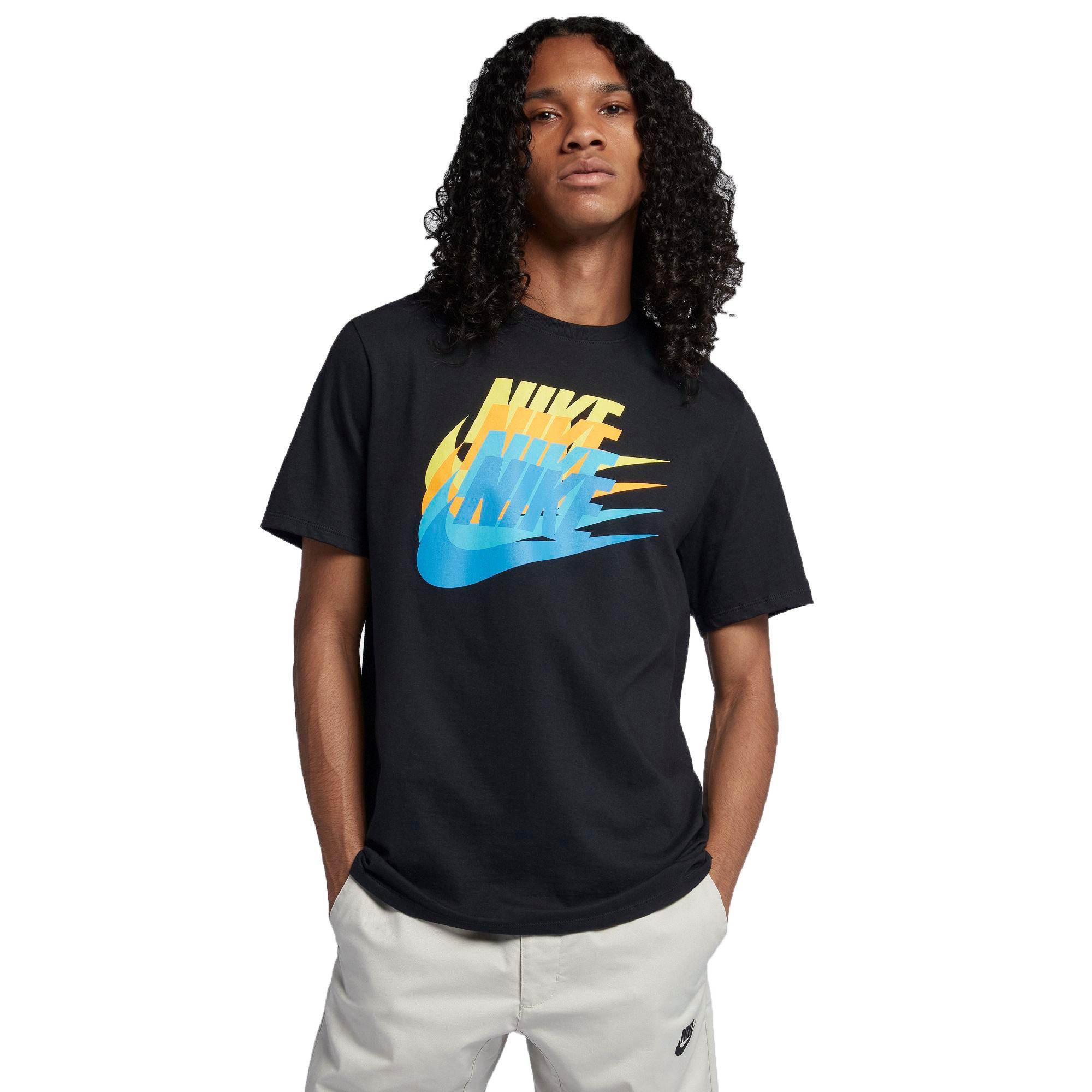 nike black yellow shirt