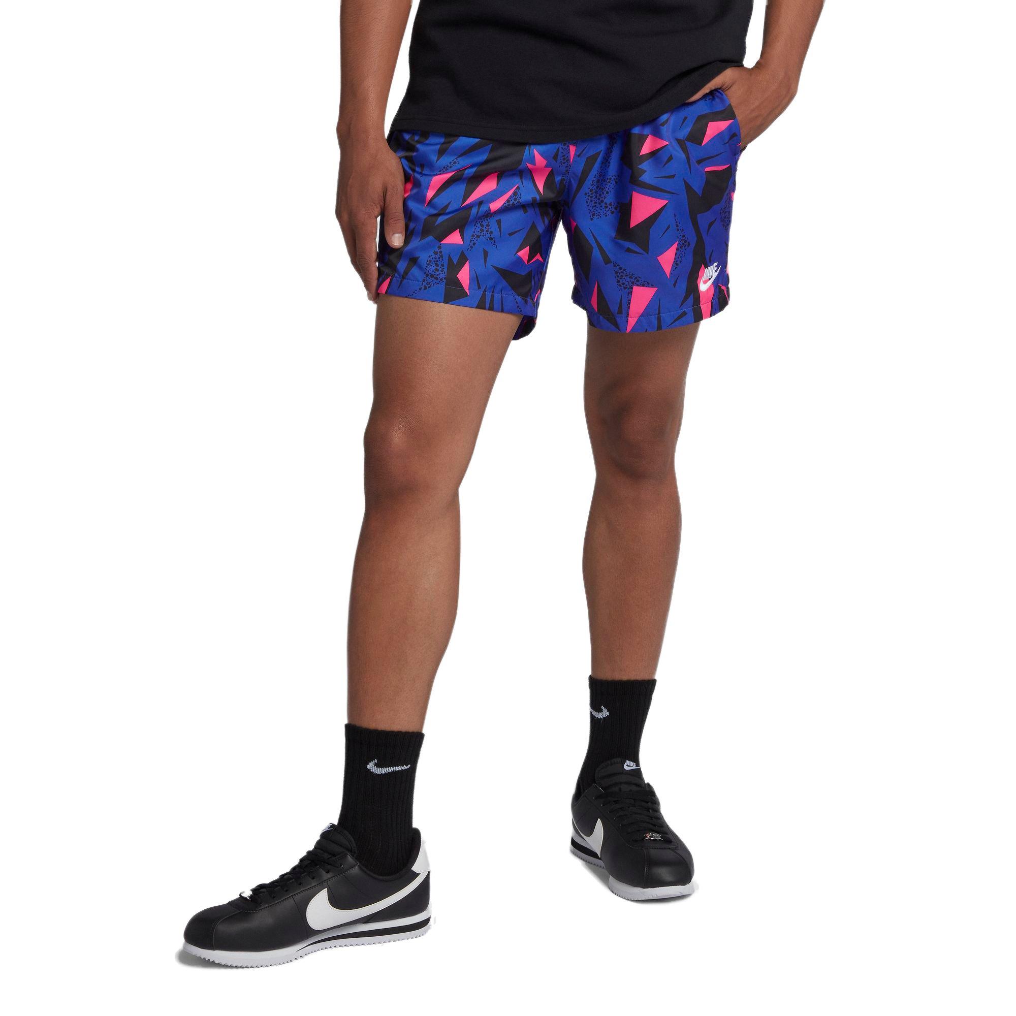 nike woven logo shorts