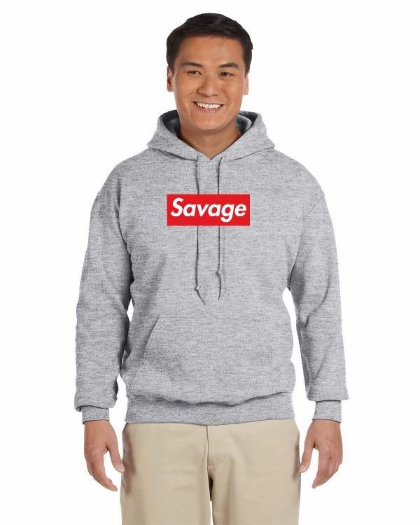 mens savage hoodie