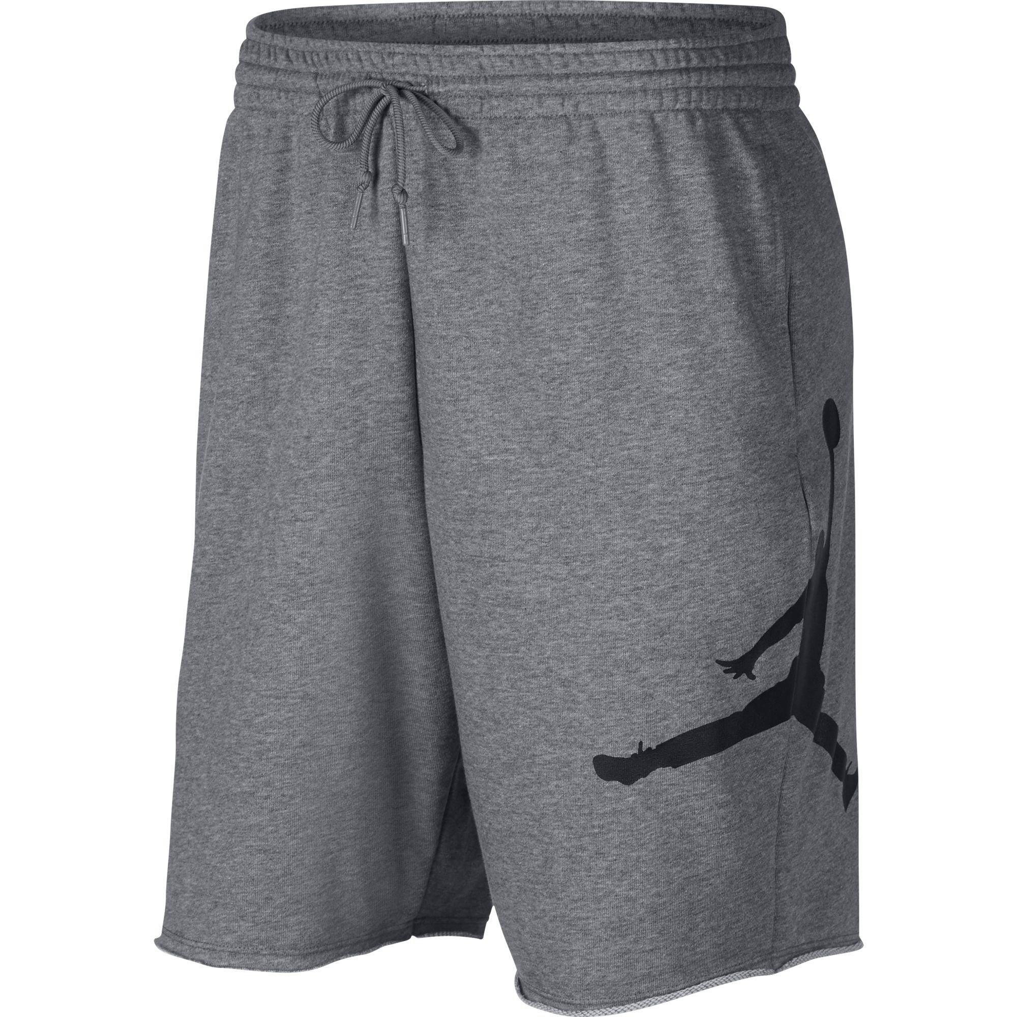 mens black jordan shorts